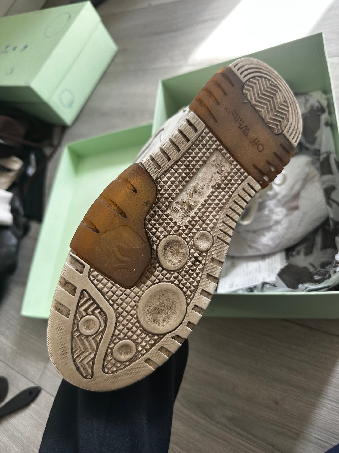 White Off White Trainers, 6