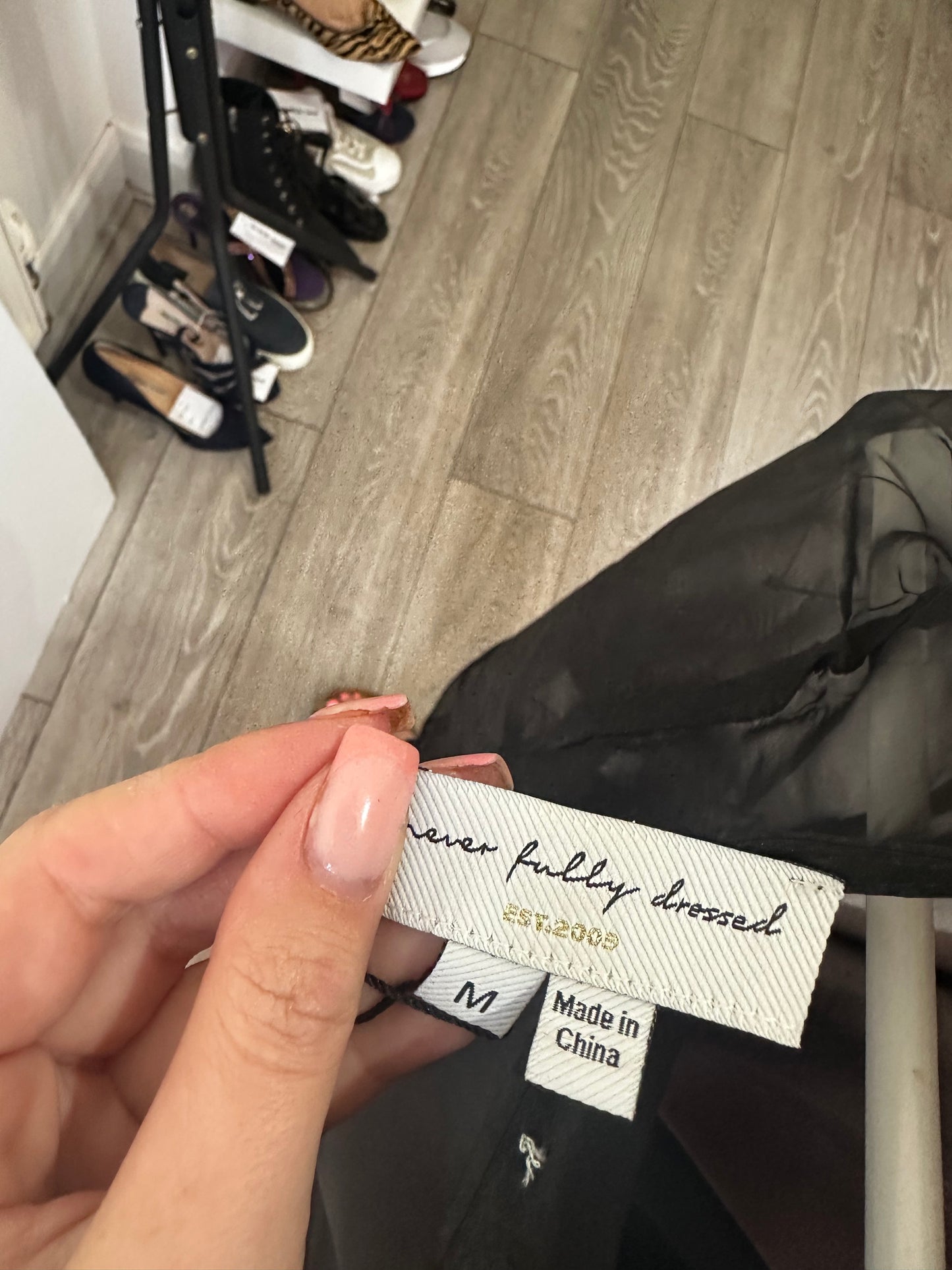 Never Fully Dressed Top, Size M