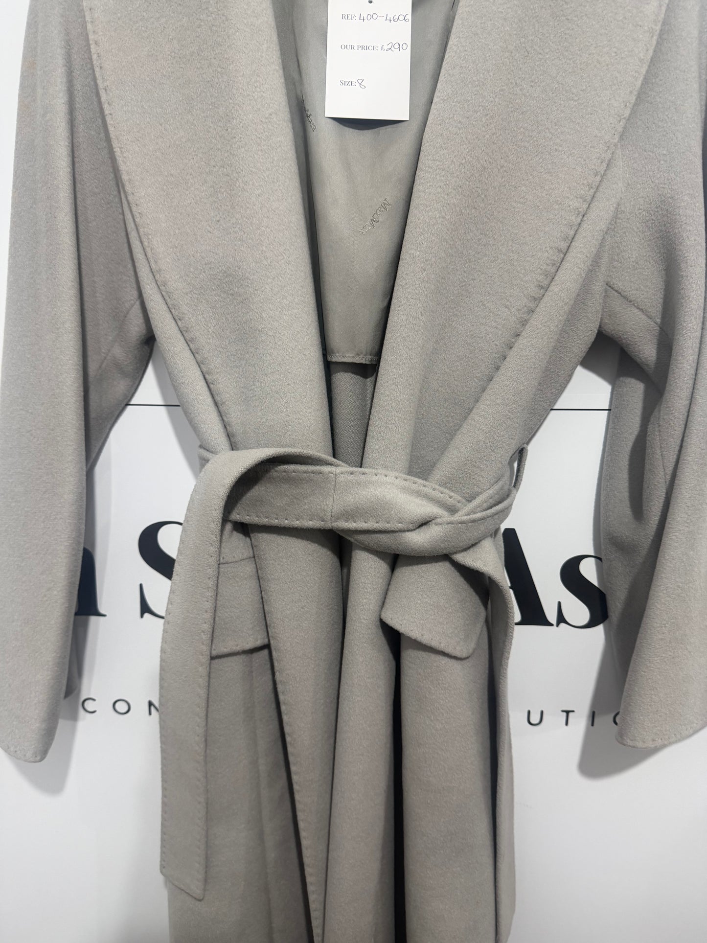Grey MaxMara Wool and Cashmere, Size S