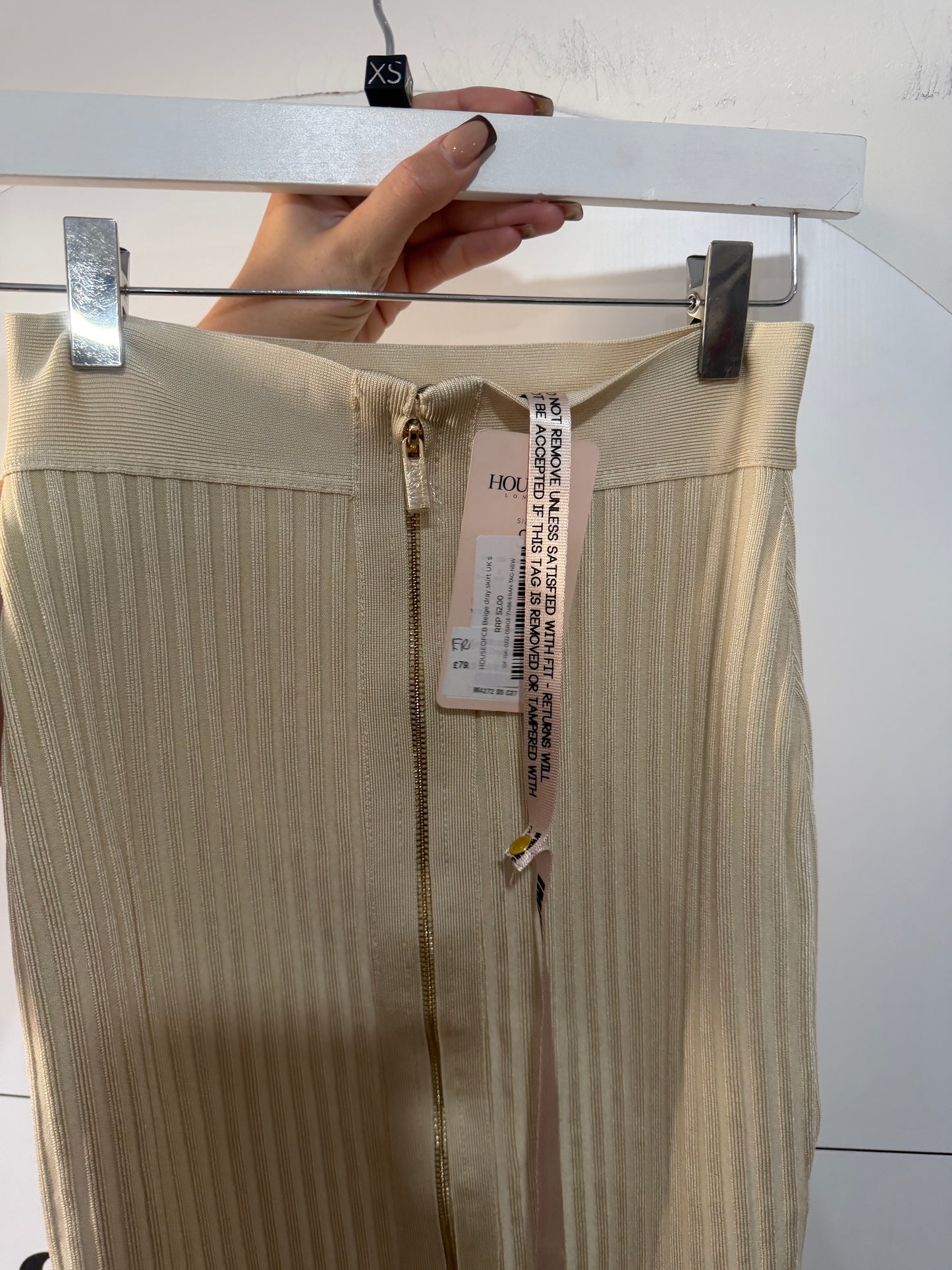 Beige House of CB Skirt, Size S