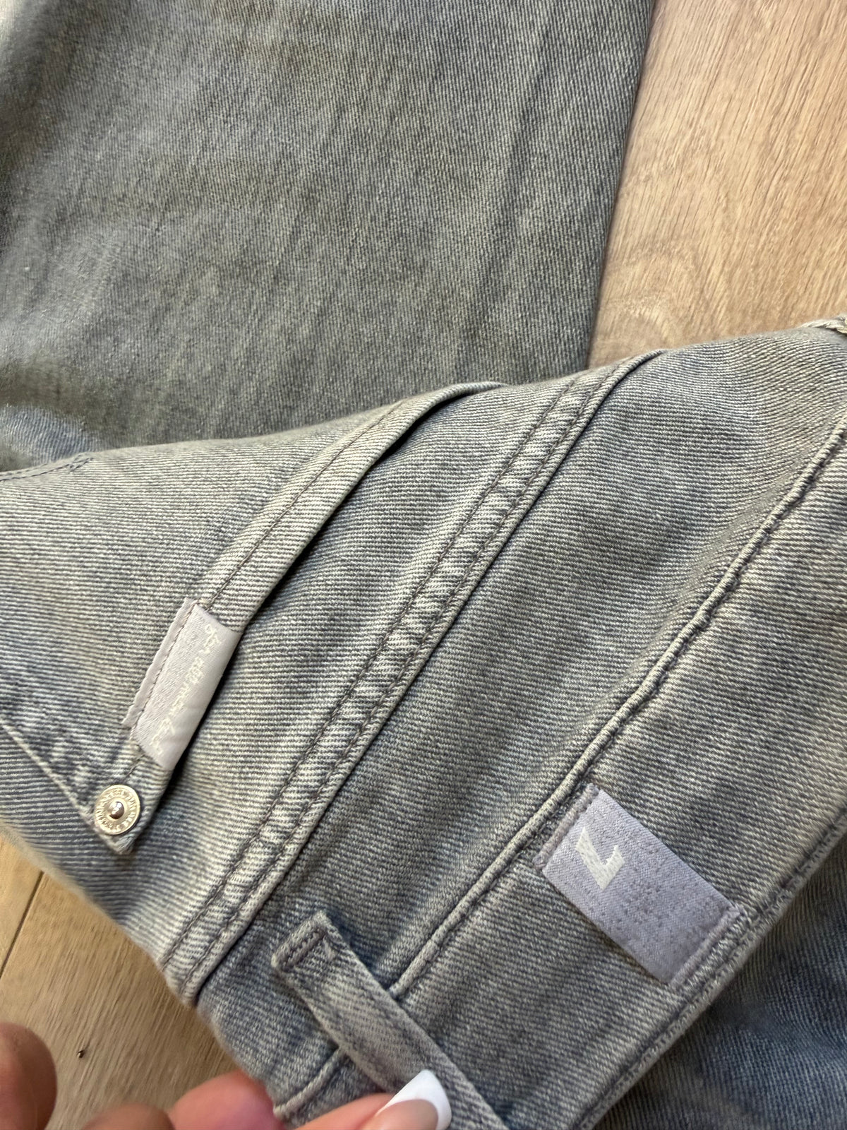 Preloved 7 for all mankind Jeans Waist 28 Grey