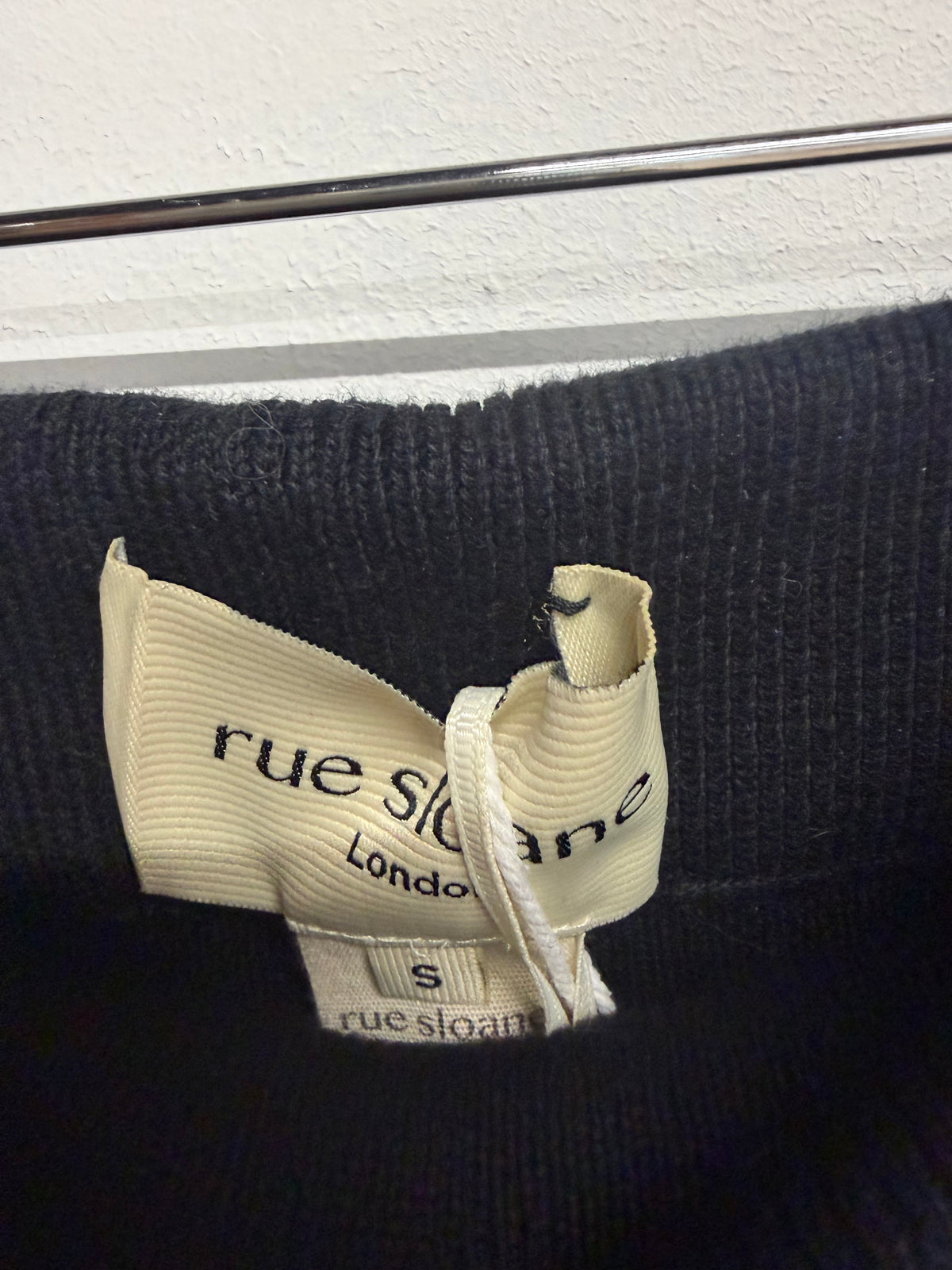 Preloved Rue Sloane Trousers Size S Black, BNWT