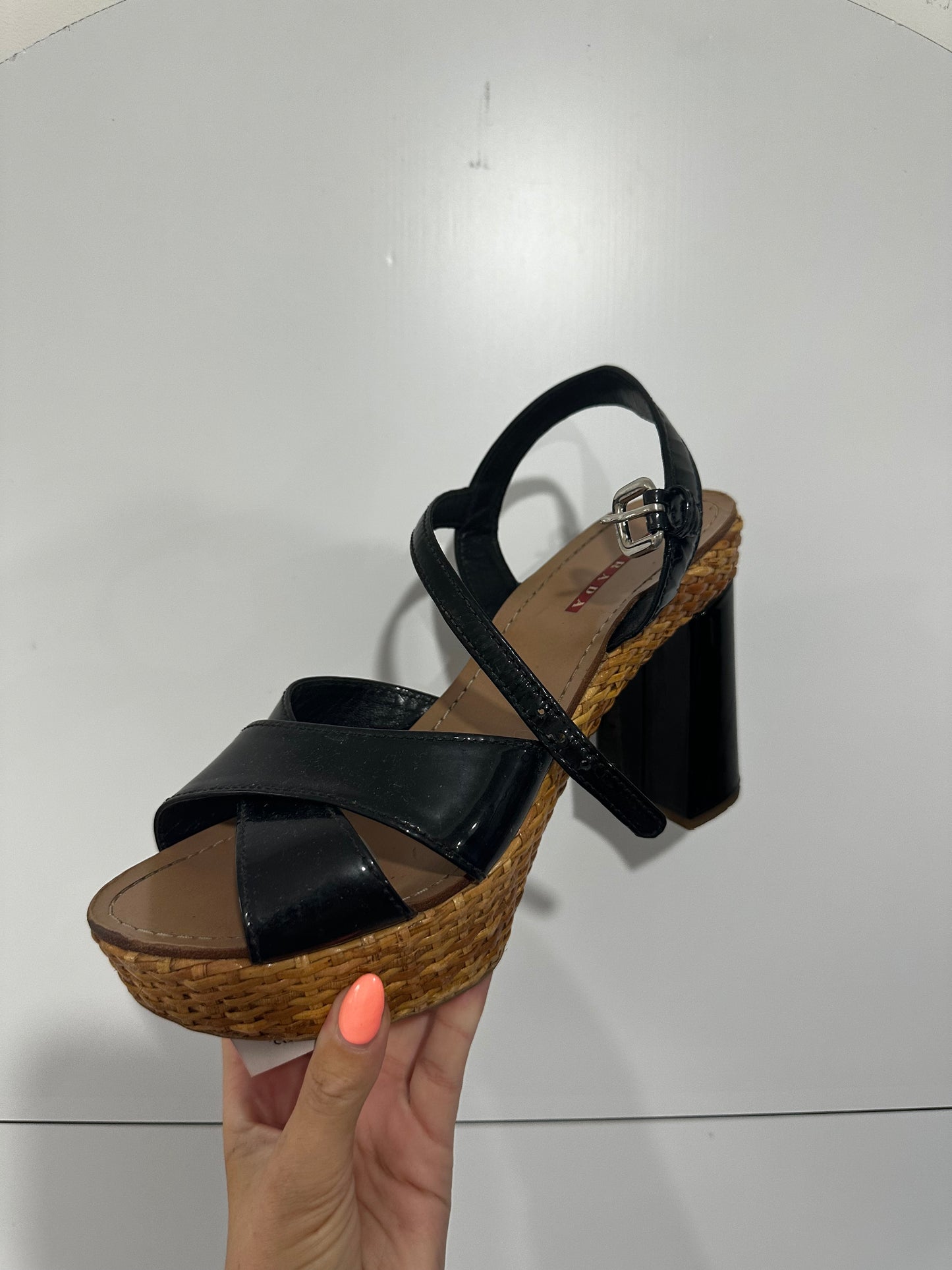 Prada Summer Heels, Size 40 - UK 7