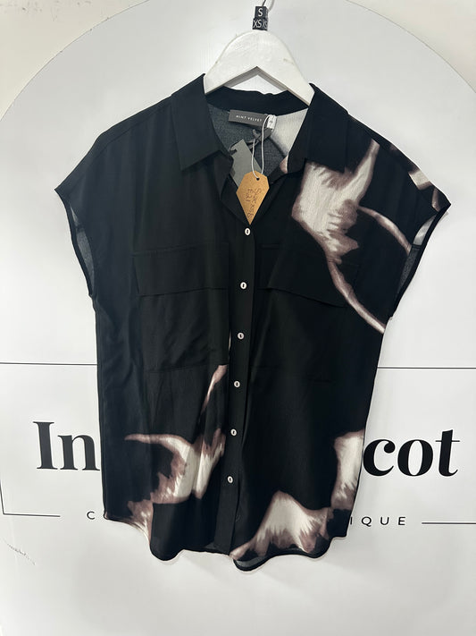 Size XS but Oversized Mint Velvet Blouse