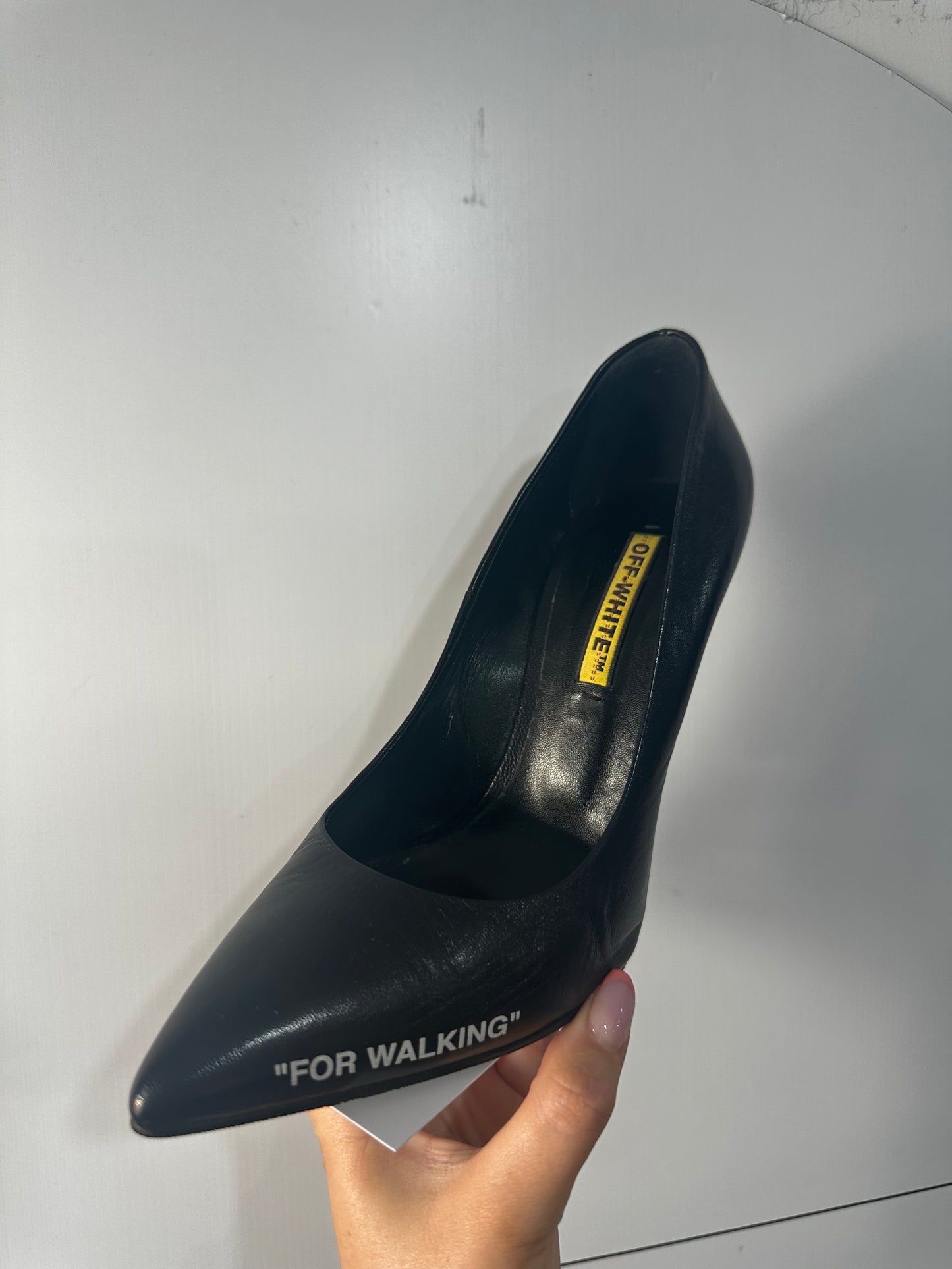 Black Off White Heels, 39 - 6
