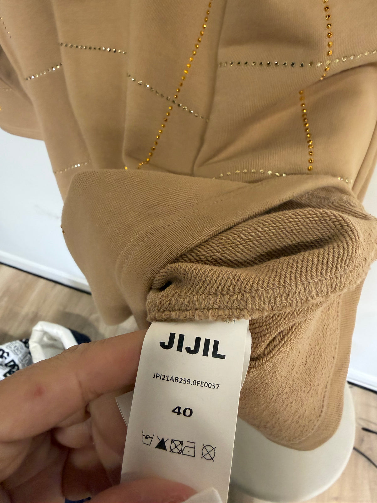 Preloved Jijil Sweater Size 12 Beige