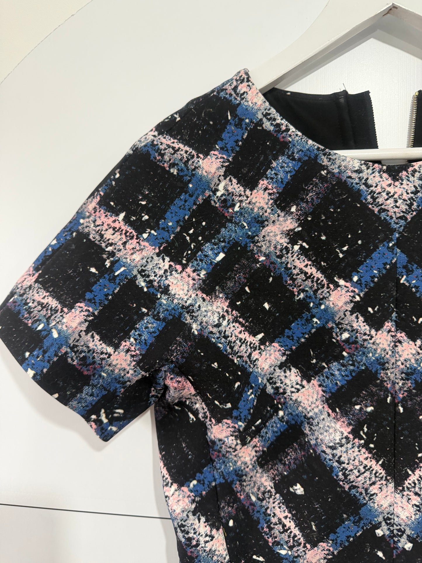 Blue/Black Erdem Dress, Size 10