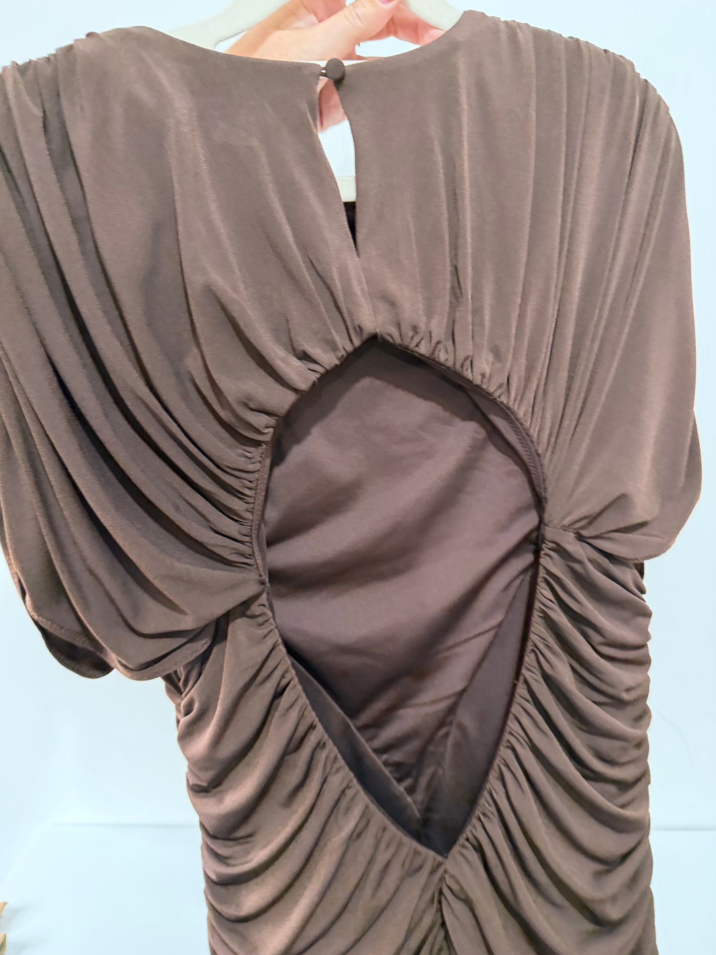 Preloved Brown BNWT Karen Millen Dress, M