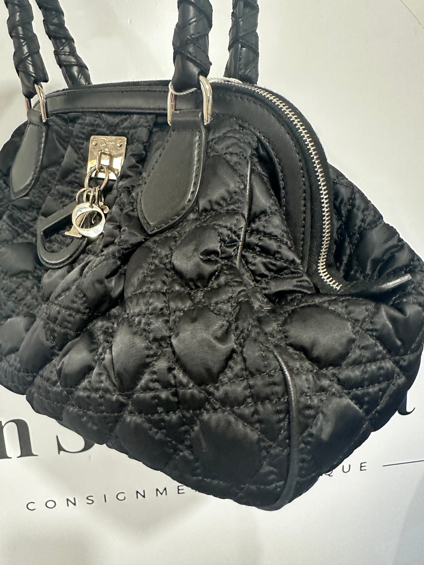 Black Vintage Dior Handbag