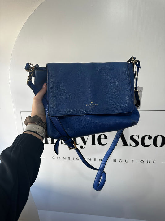 Blue Kate Spade Crossbody bag