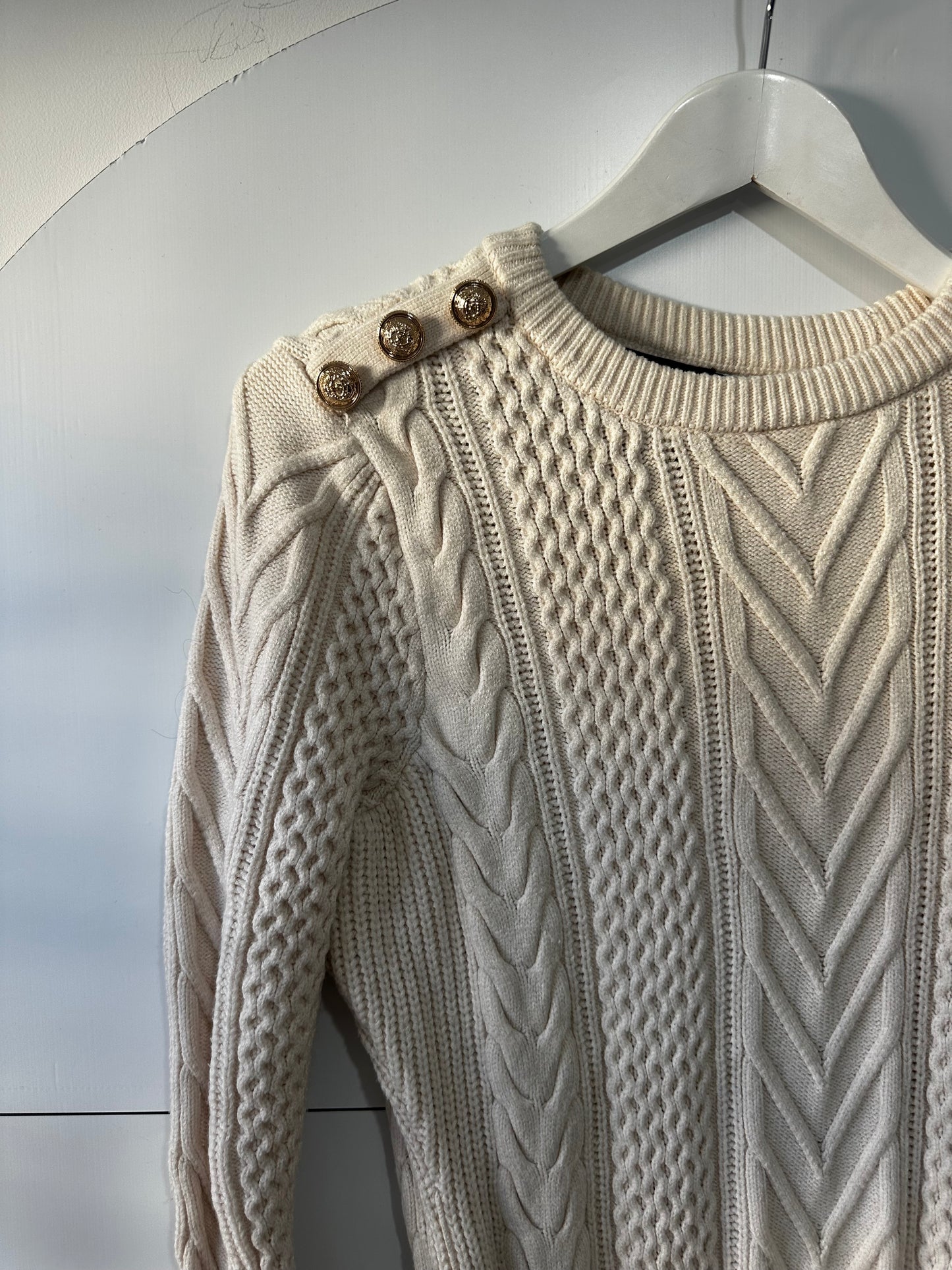 Cream Karen Millen Dress, 8