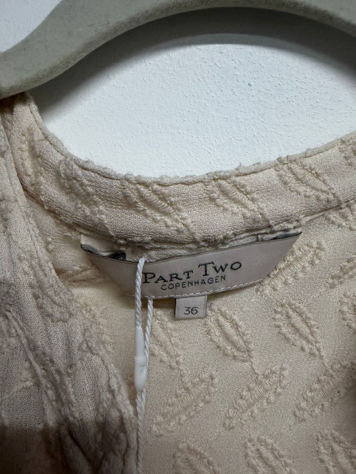 Preloved Part 2 Copenhagen Dress Size 8 but fits 12 Beige
