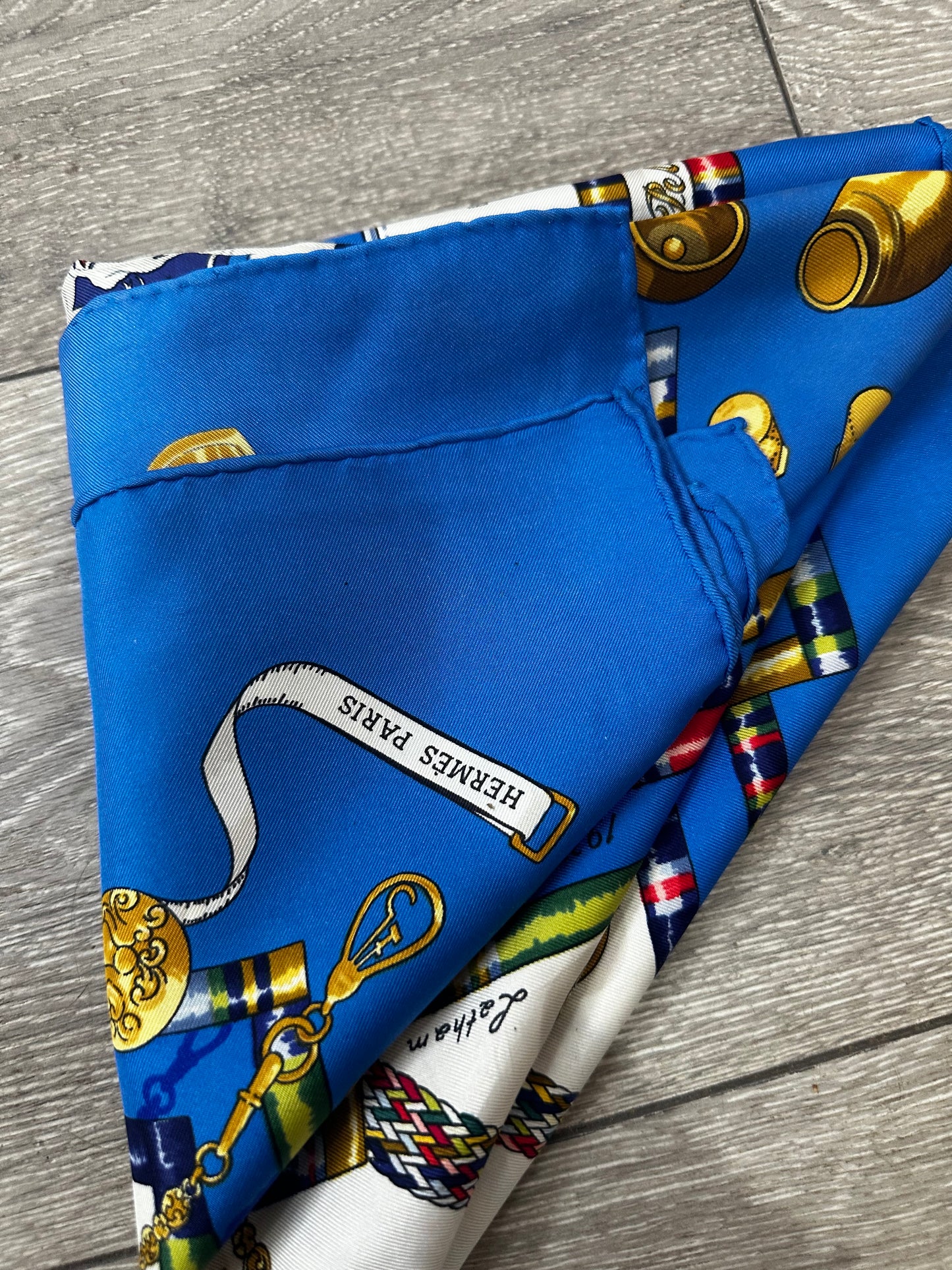 Silk Scarf Hermes Tahiti