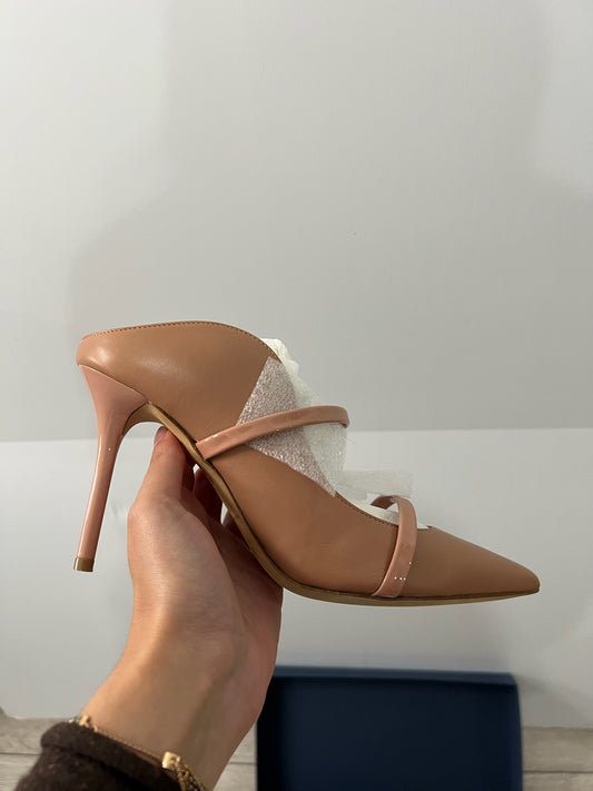 Nude Malone Souliers Heels, 38-5