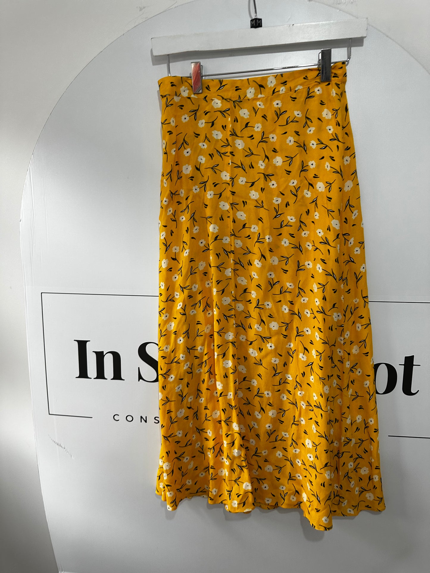 Yellow Hush Skirt, Size 10