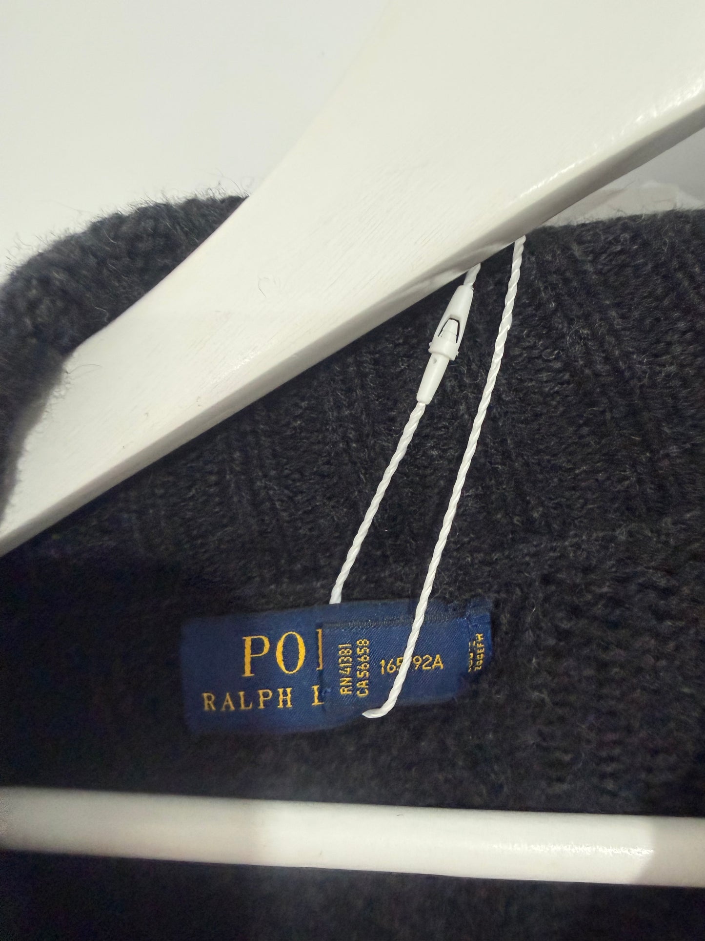 Grey Polo Ralph Lauren Jumper, Size M