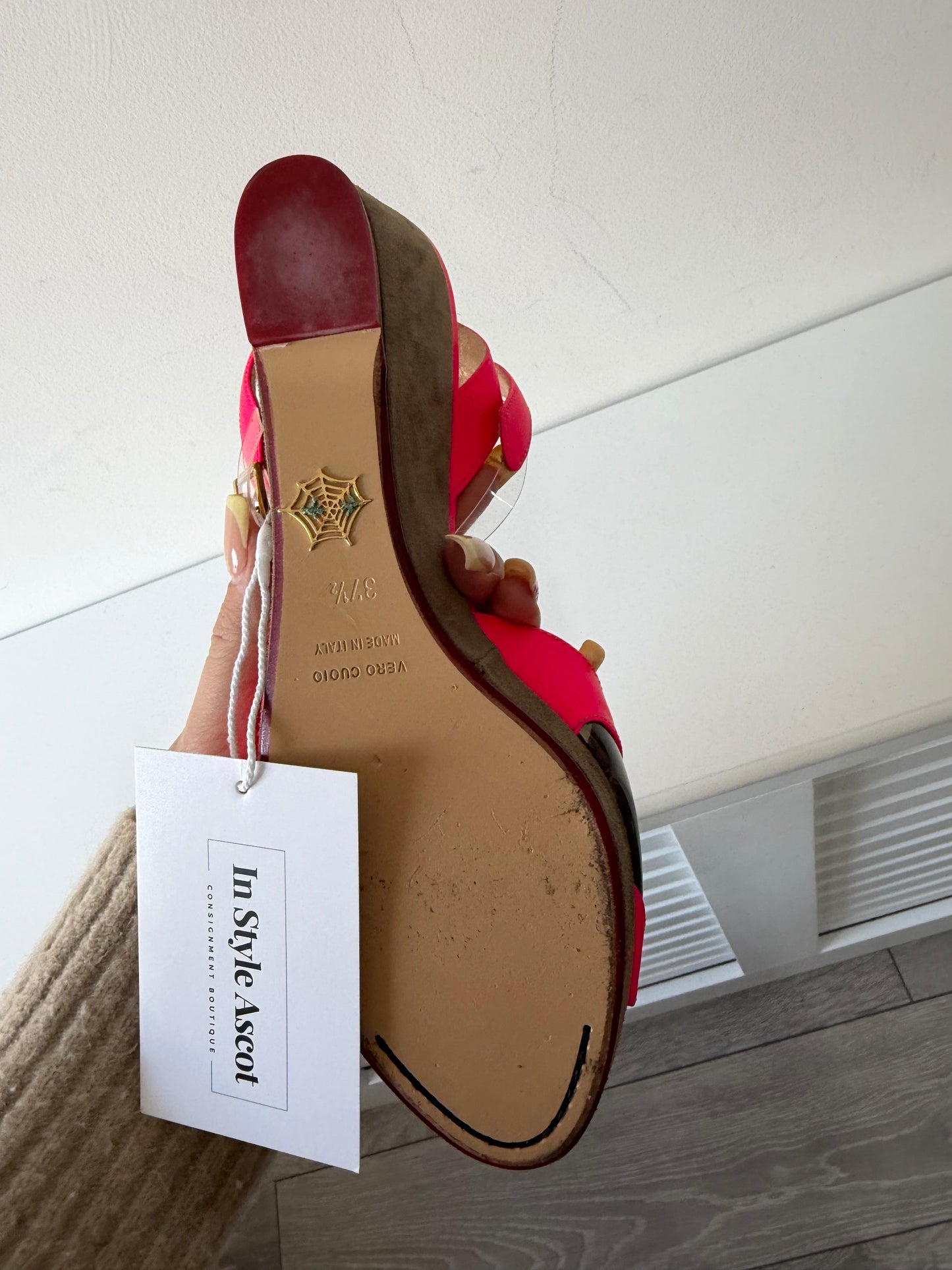 Pink Charlotte Olympia Shoes, Size 4.5