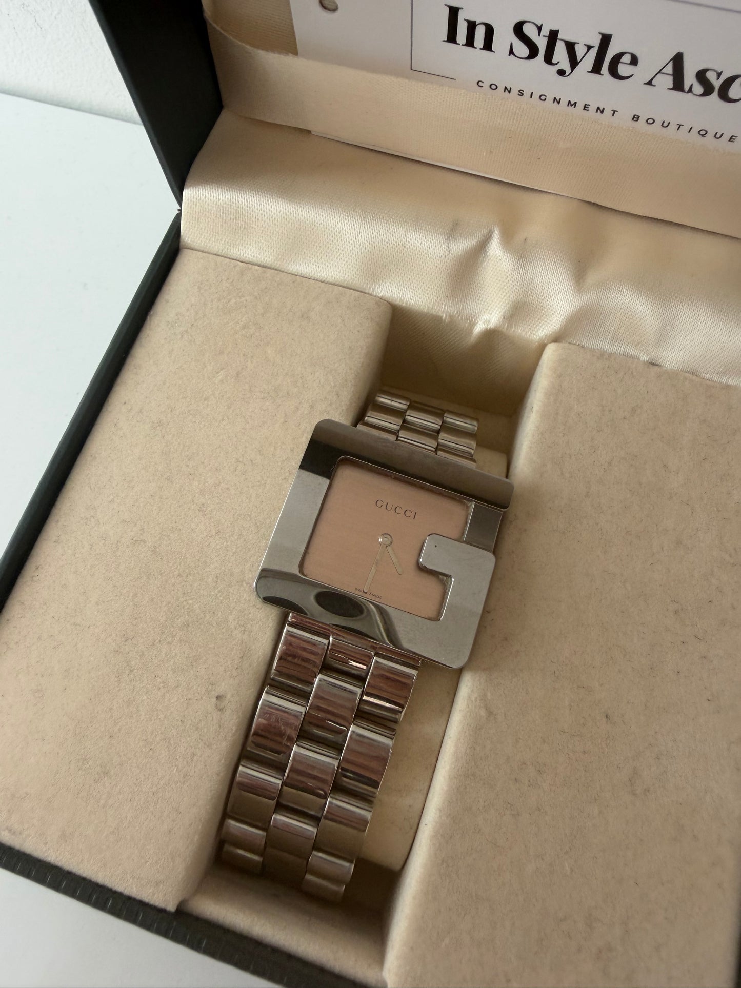 Pre-owned, Silver Gucci Watch