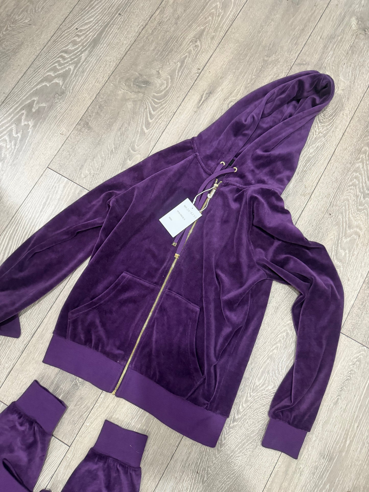 Purple Juicy Couture Co-Ord, XS