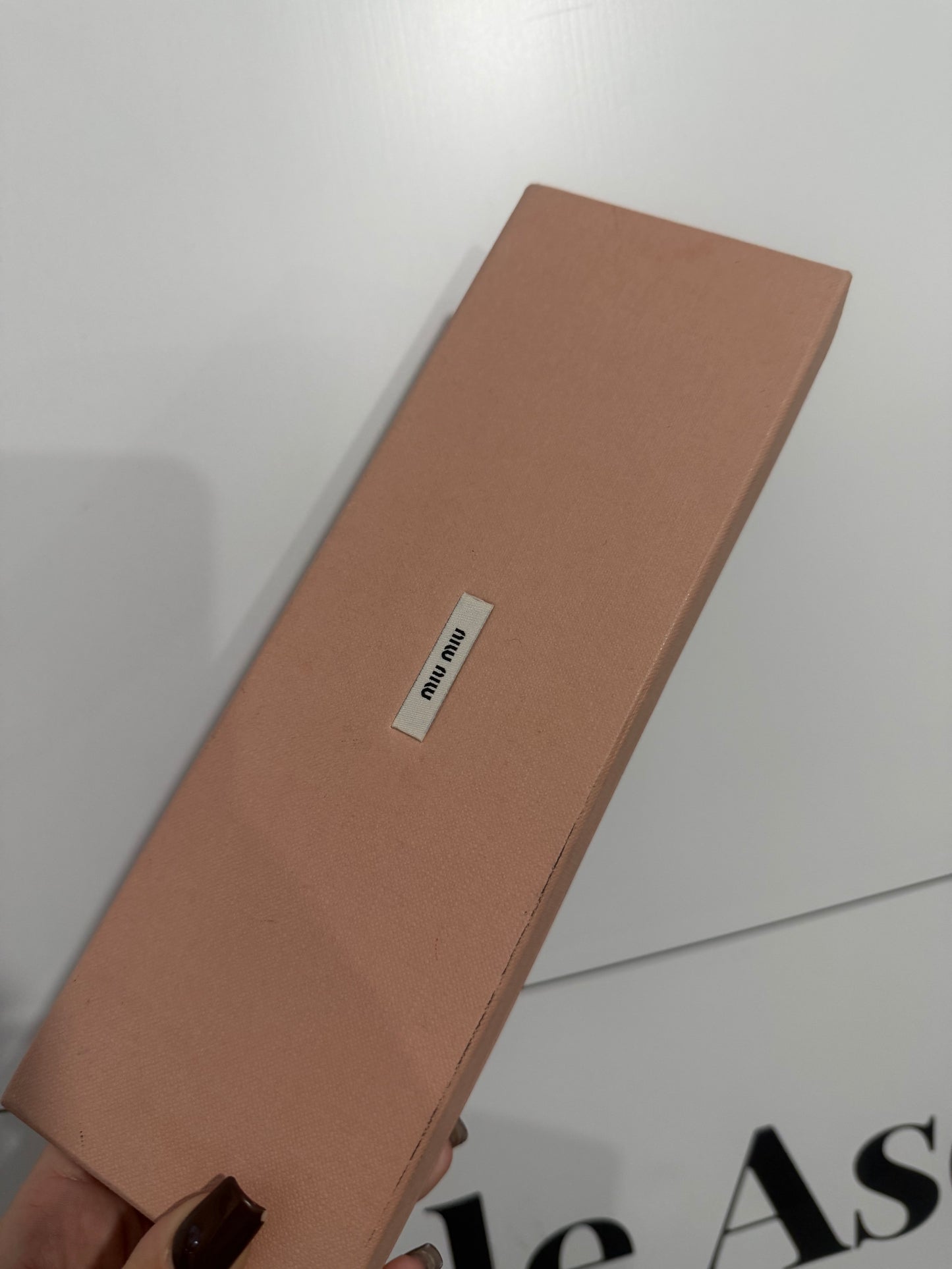 Silver with blue gems Miu miu Bracelet