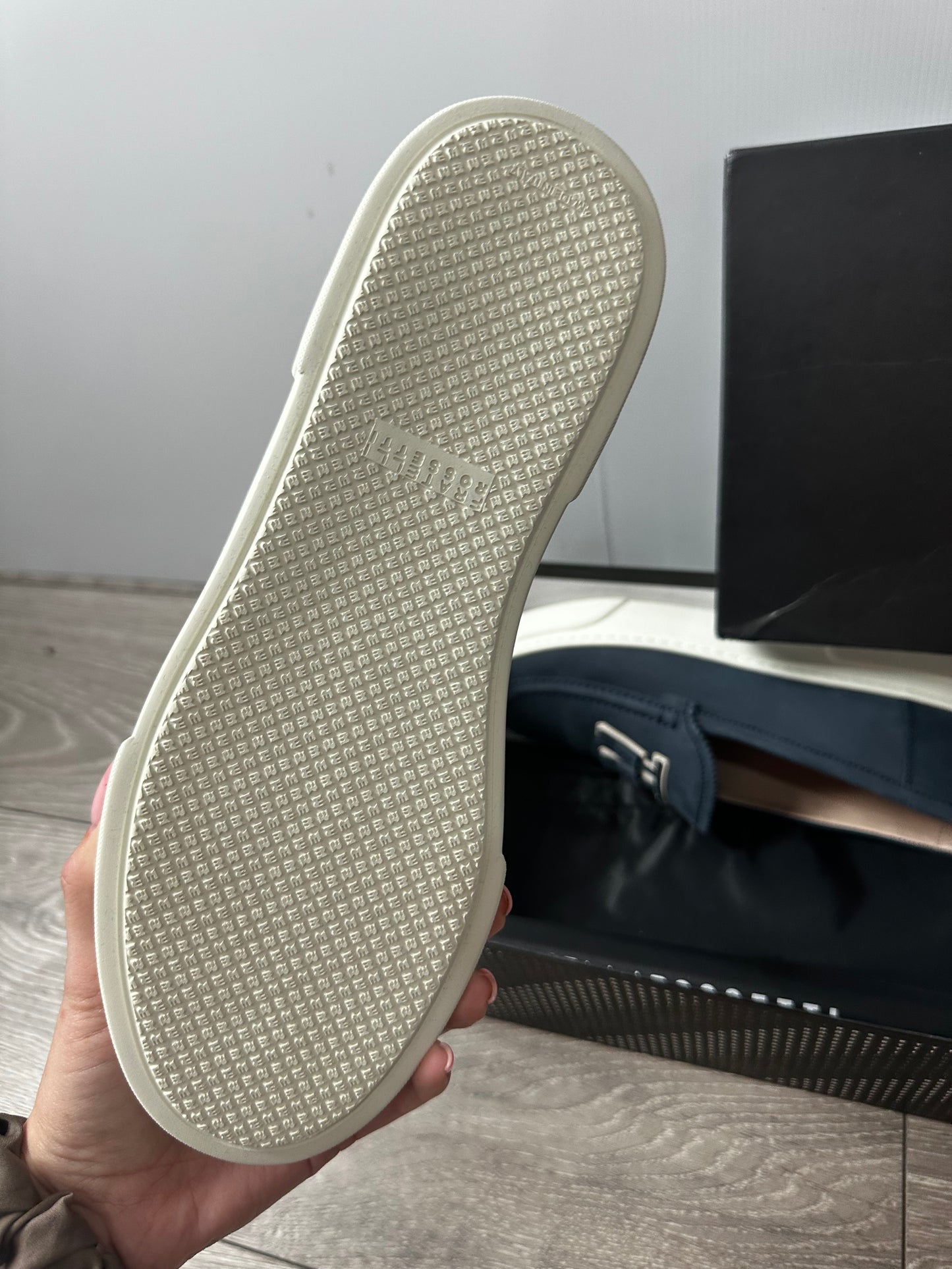Navy Fratelli Rossetti Shoes, 5