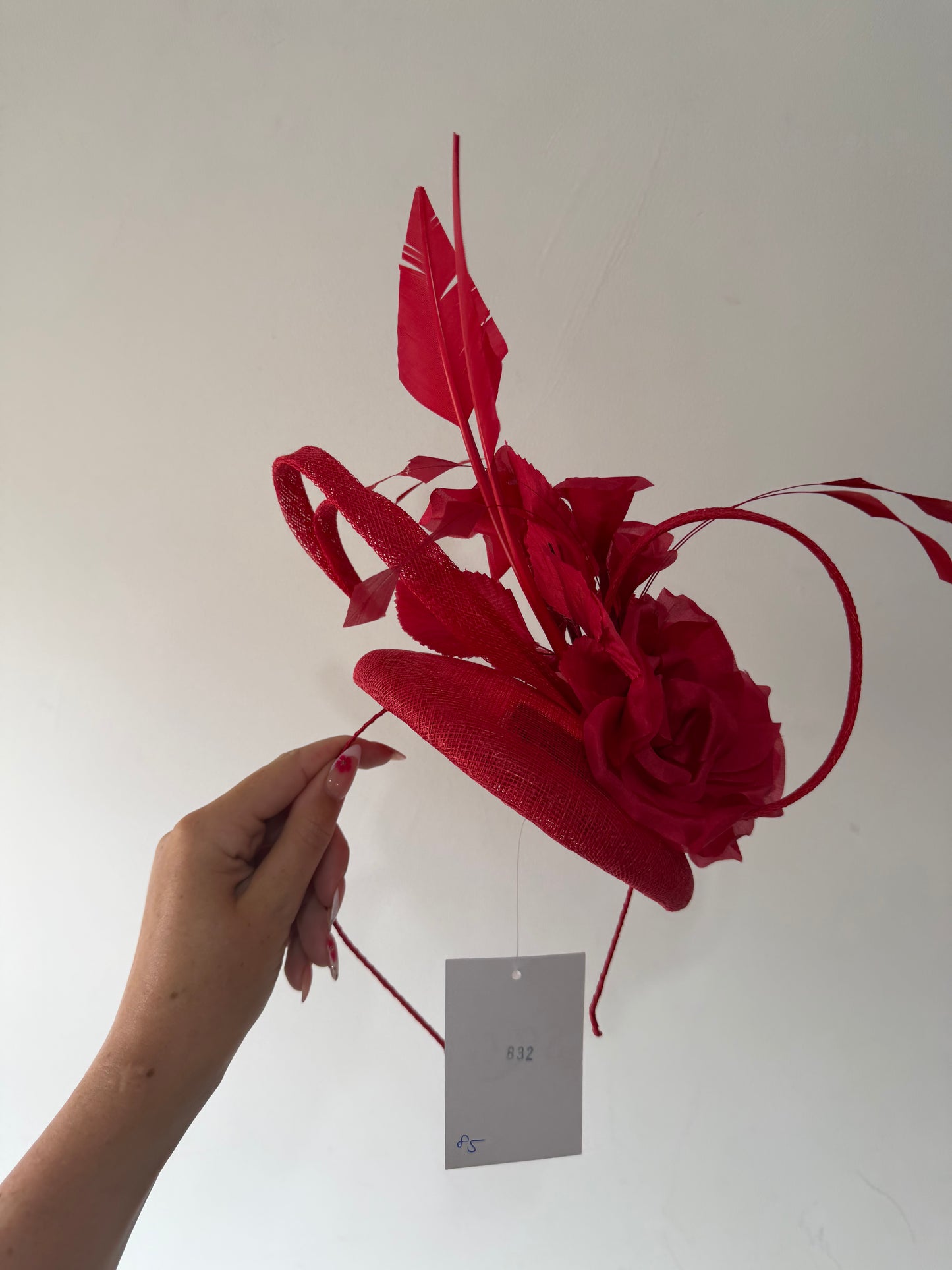 Preloved, Red Snoxell & Gwyther Fascinator