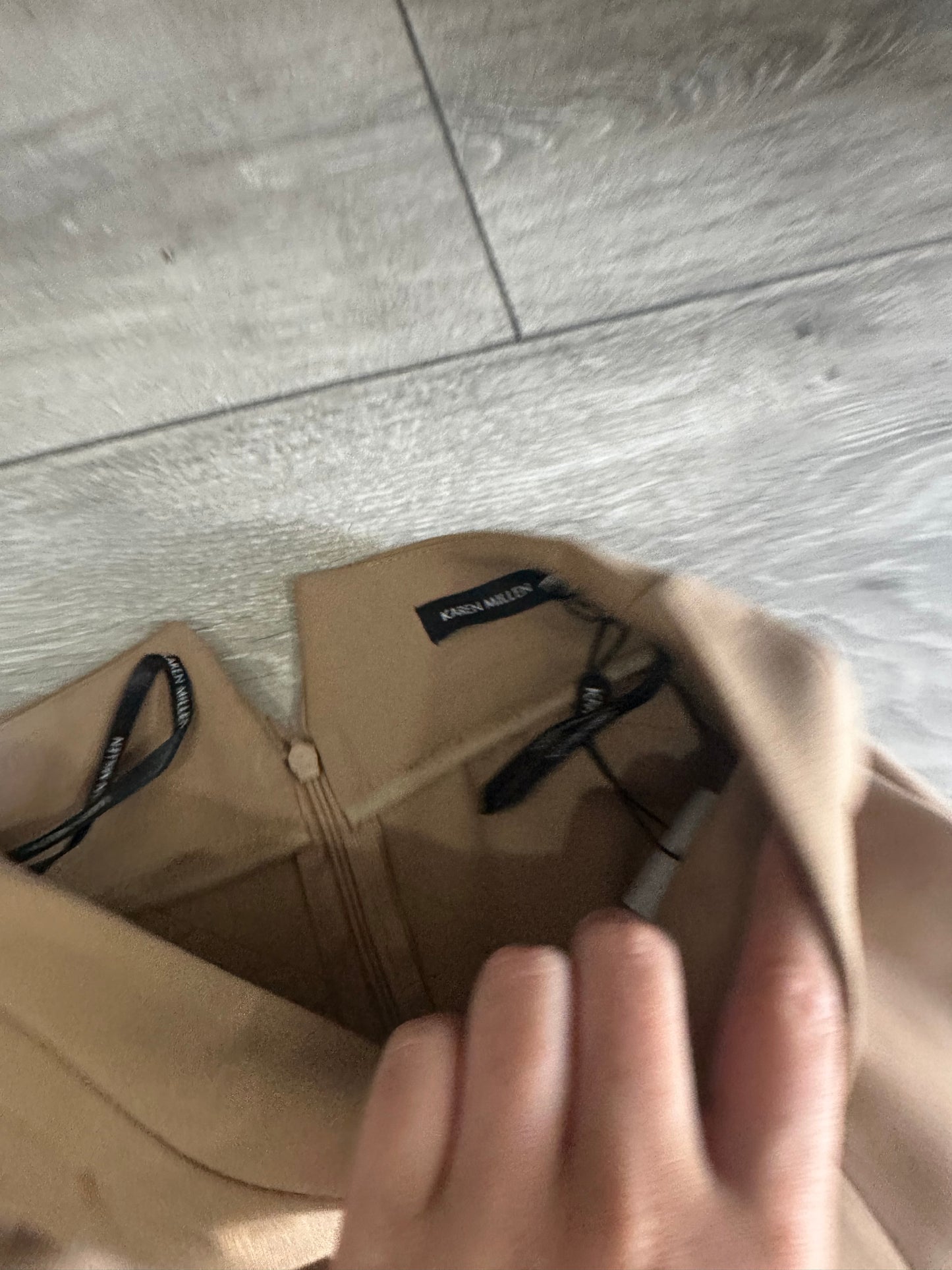 Beige Karen Millen Trousers, 10