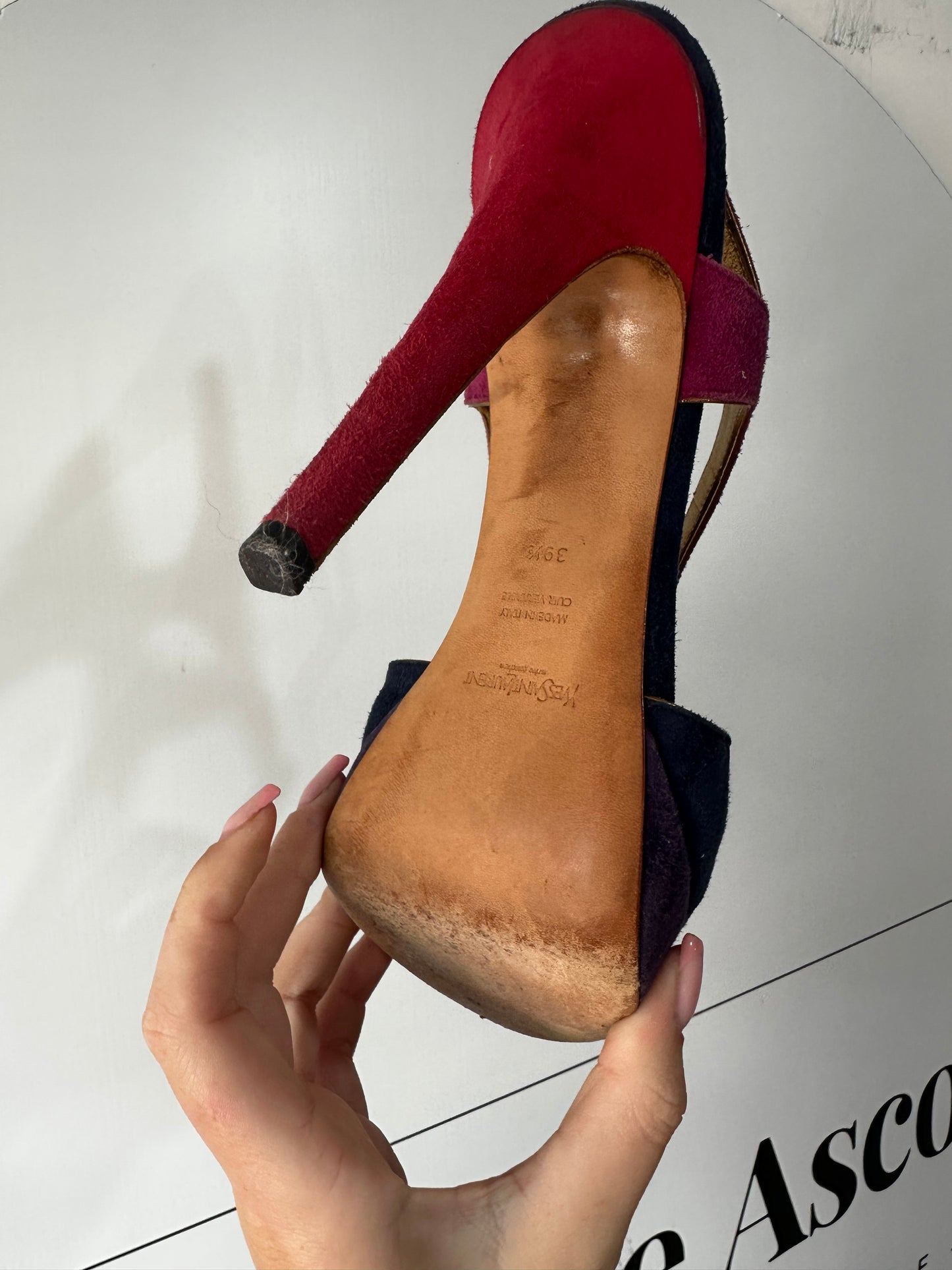 Multi YSL Heels, 6.5