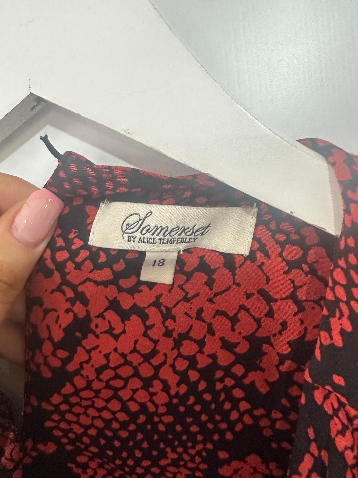 Red Somerset by Alice Temperley Jumpsuit, 18