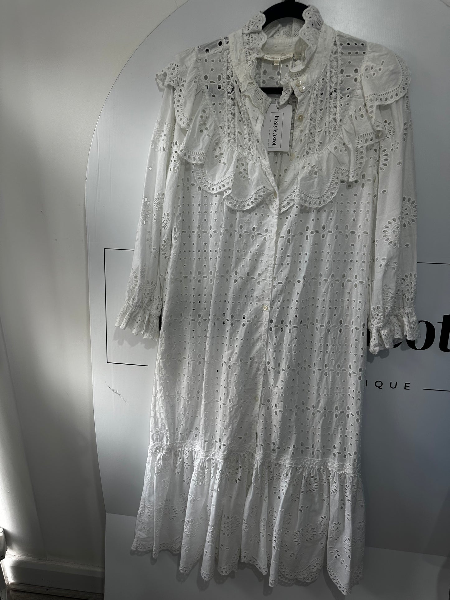 White LoveShackFancy Dress, Size XS/S