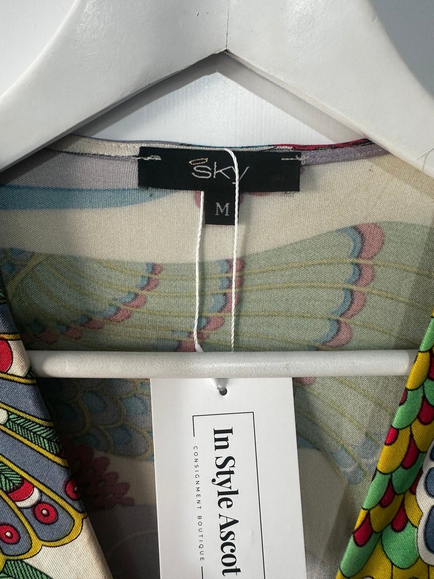 Multi Sky Dress, Size S/M