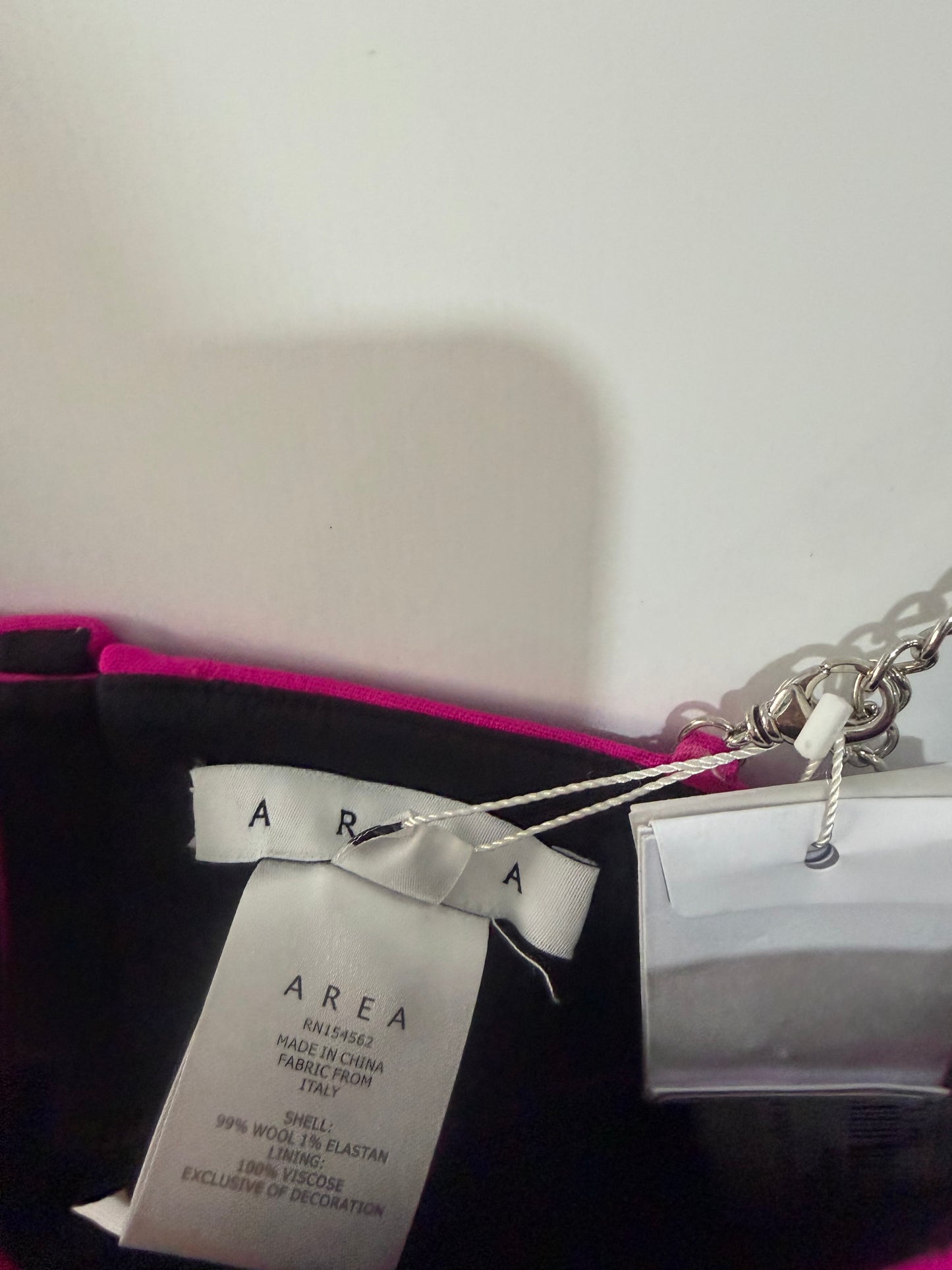 Crystal Trim Heart Top AREA  Brand New, Pink UK 8