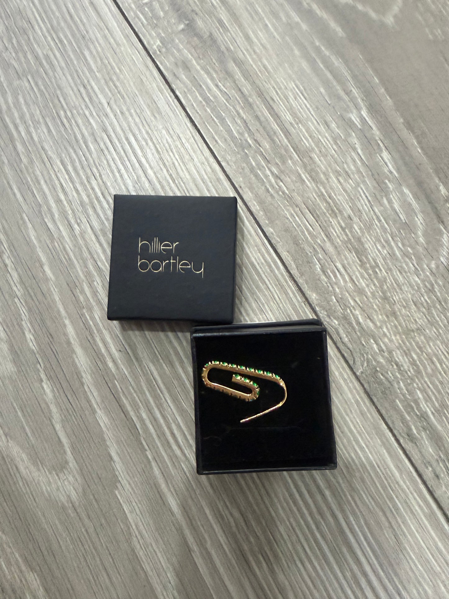 Emerald Green Hiller Bartley Single Earring