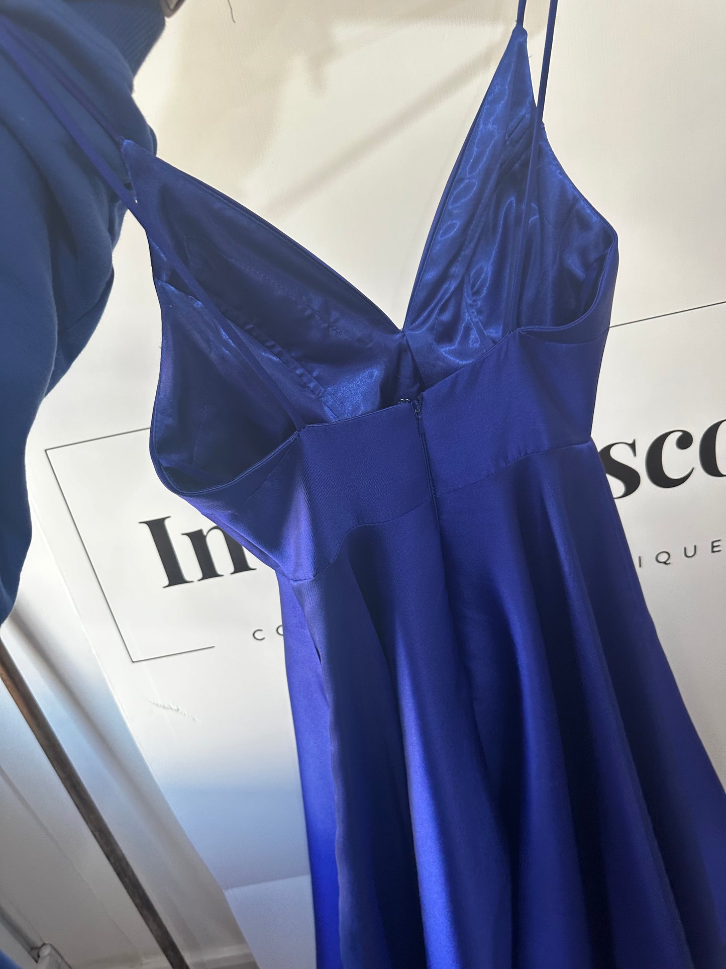 Blue Capture Prom Dress, Size 8-10