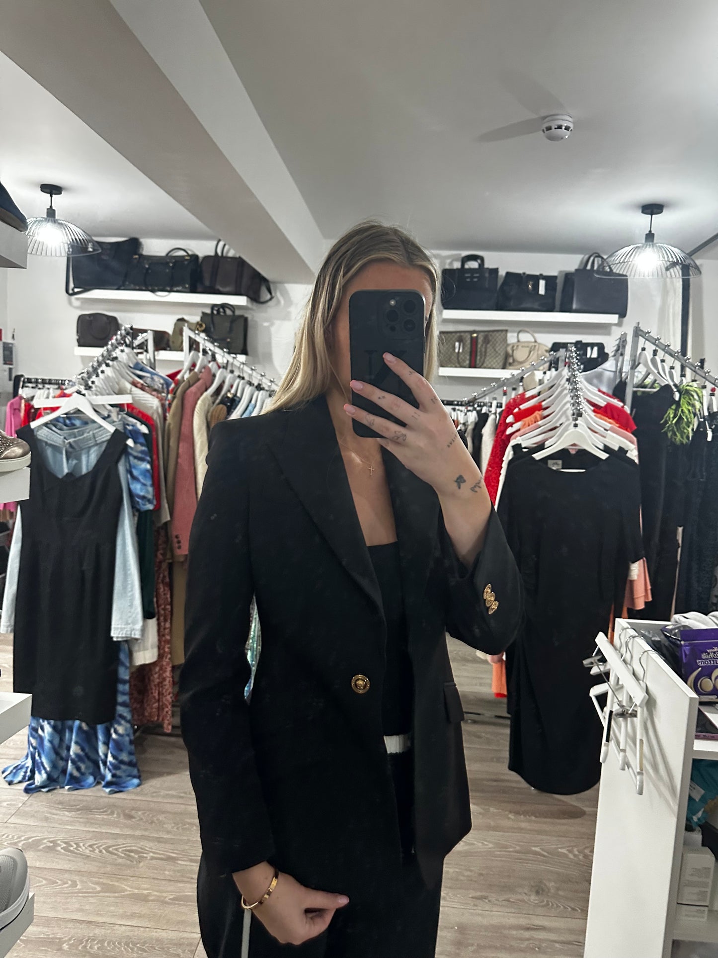 Versace Black Blazer, 8