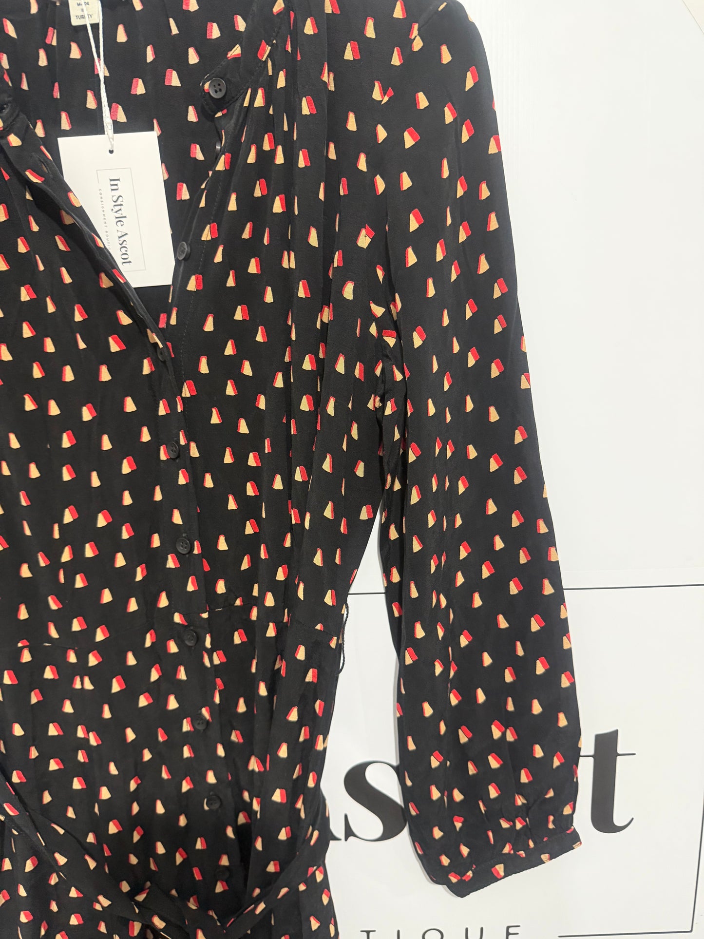 Black Whistles Dress, Size 10