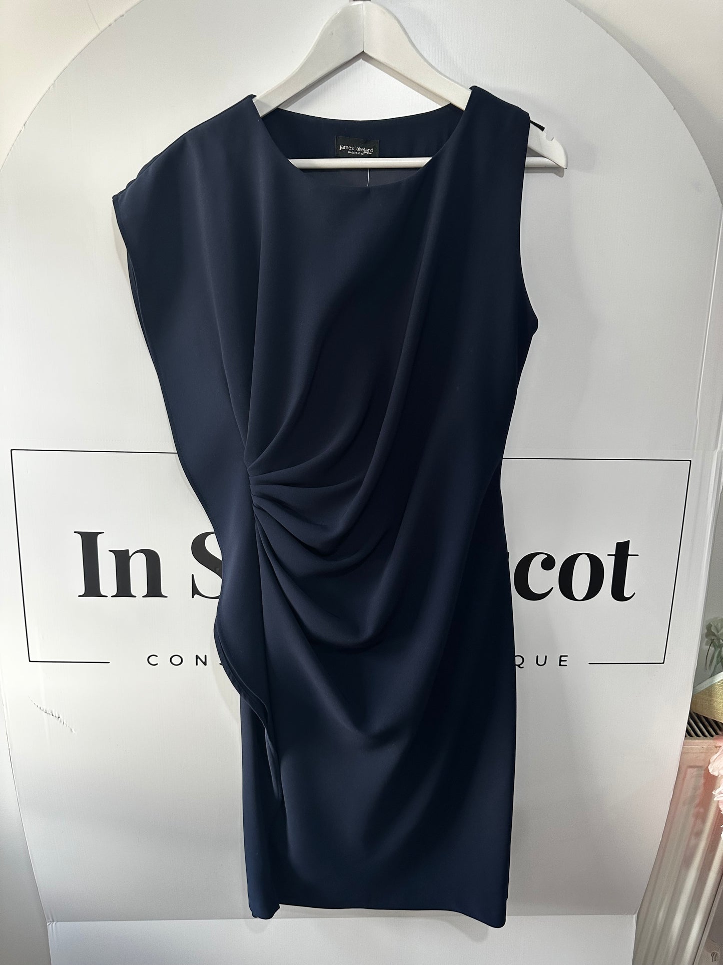 Navy James Lakeland Dress, Size 12