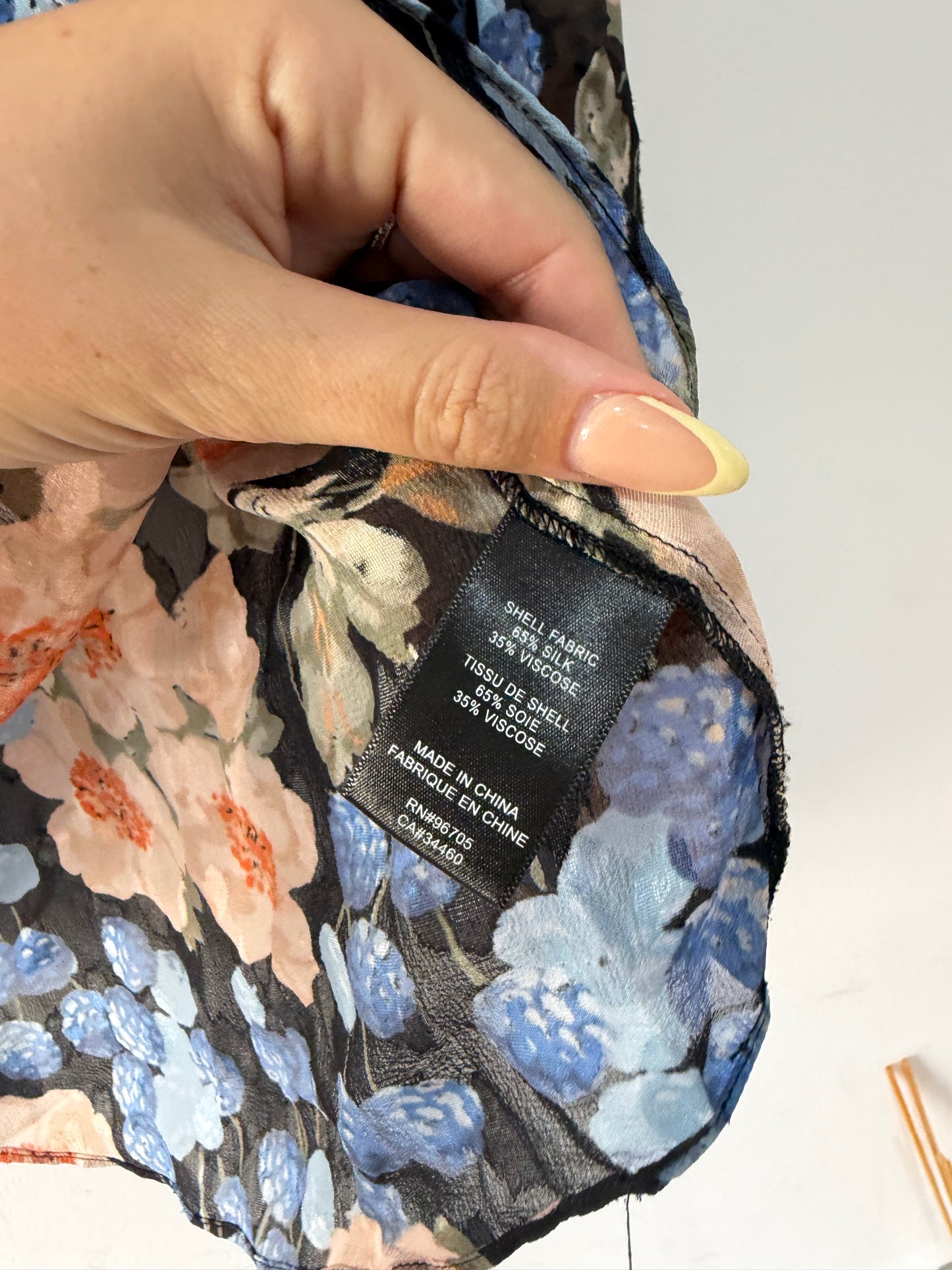 Preloved Multicoloured Rebecca Taylor Blouse, Extra small