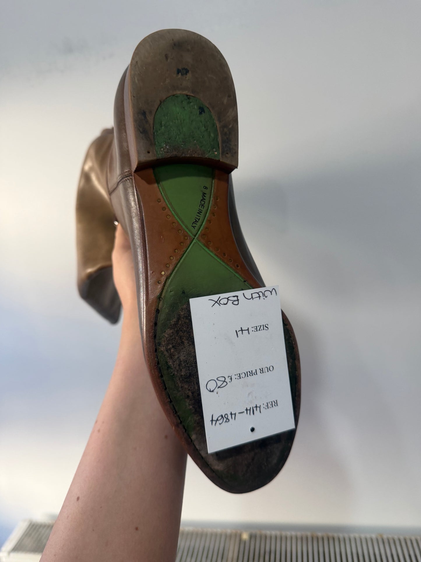 Brown Oliver Sweeney Riding Boots, Size 41