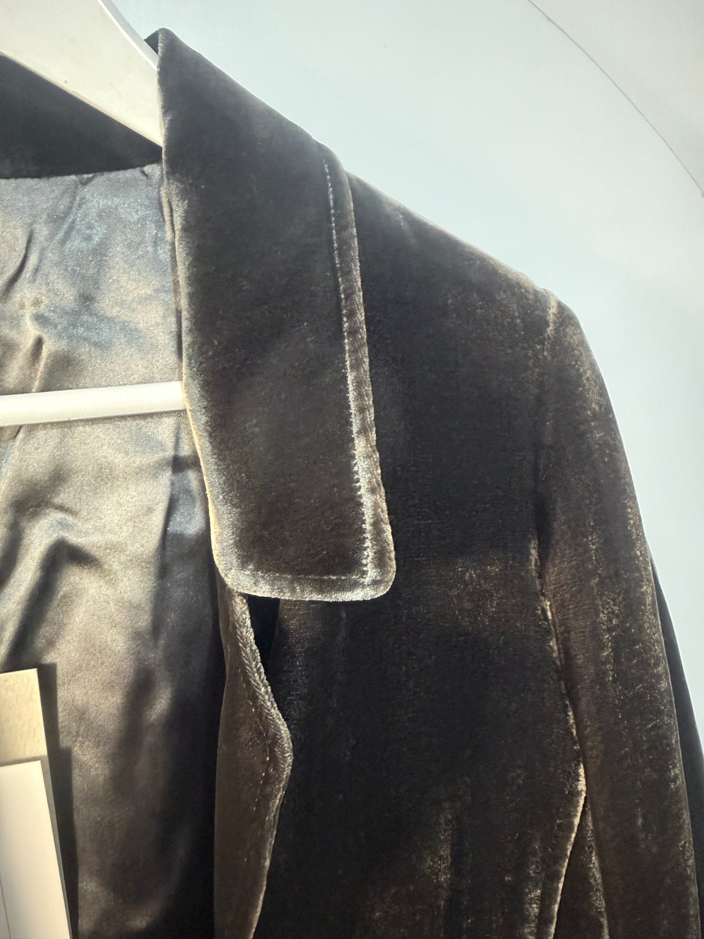 Charcoal Grey Poetry Coat, 12