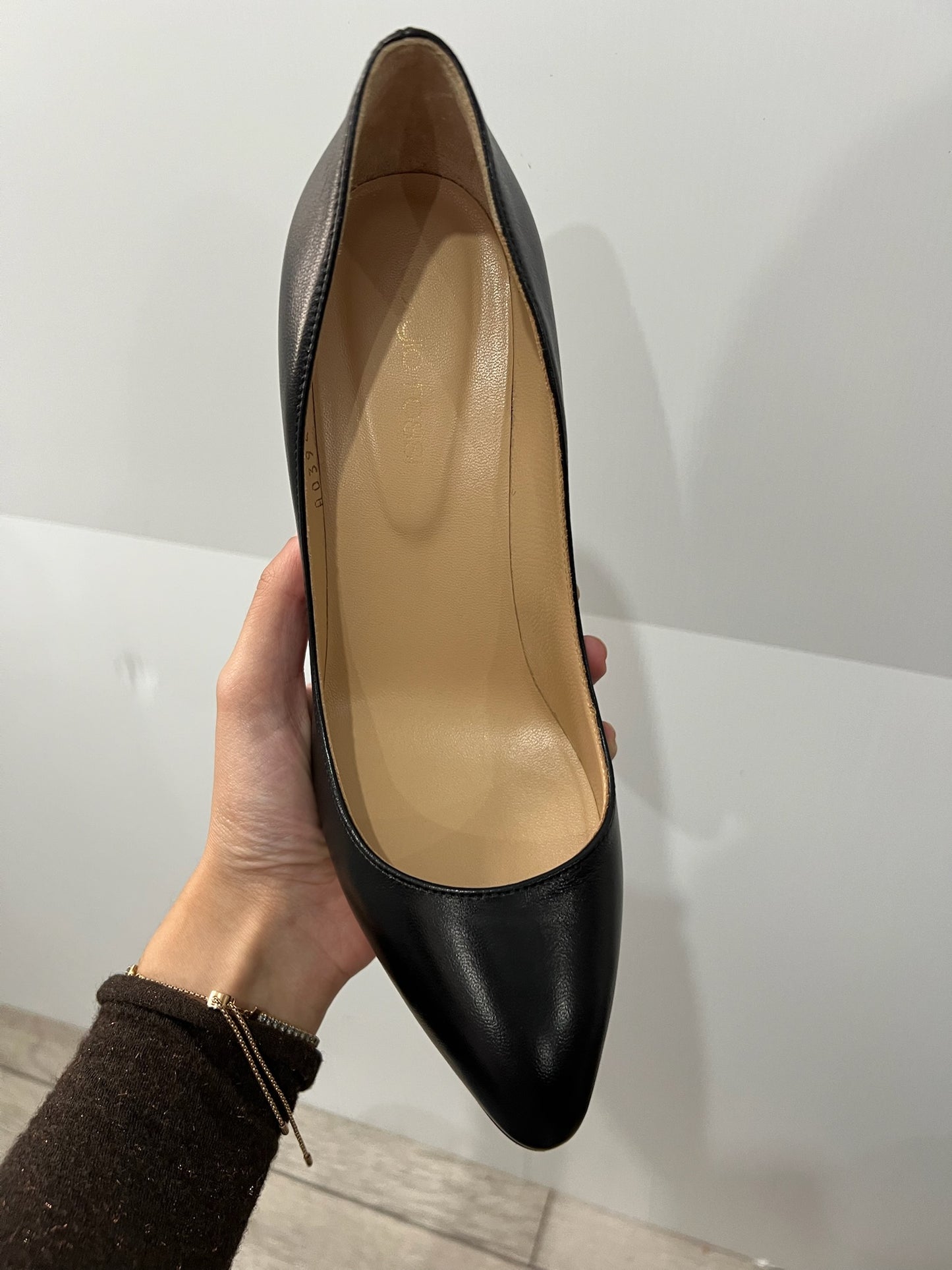 Black Sergio Rossi Heels, 38-5