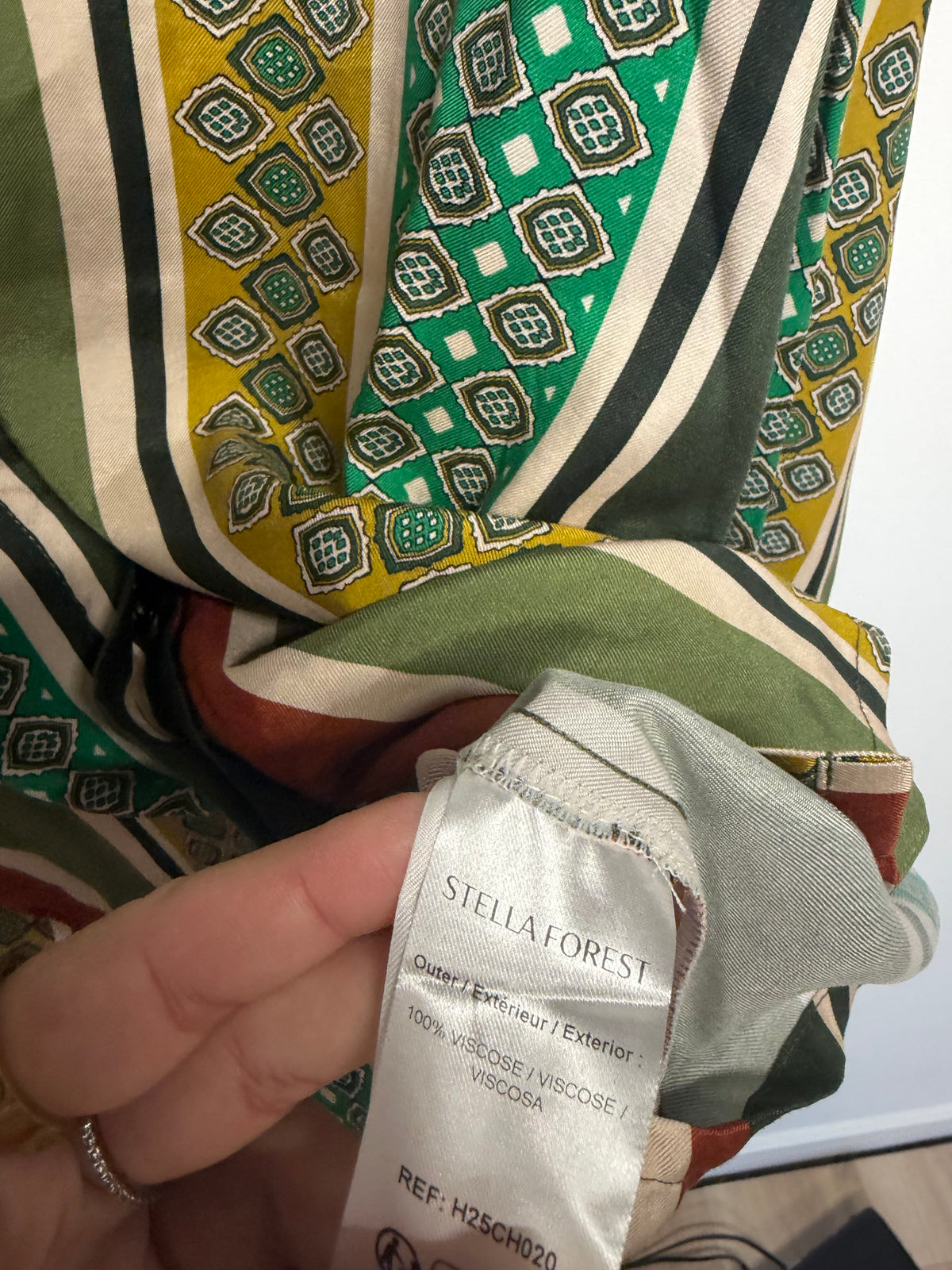 Preloved Stella Forest Blouse Size 10 Pattern