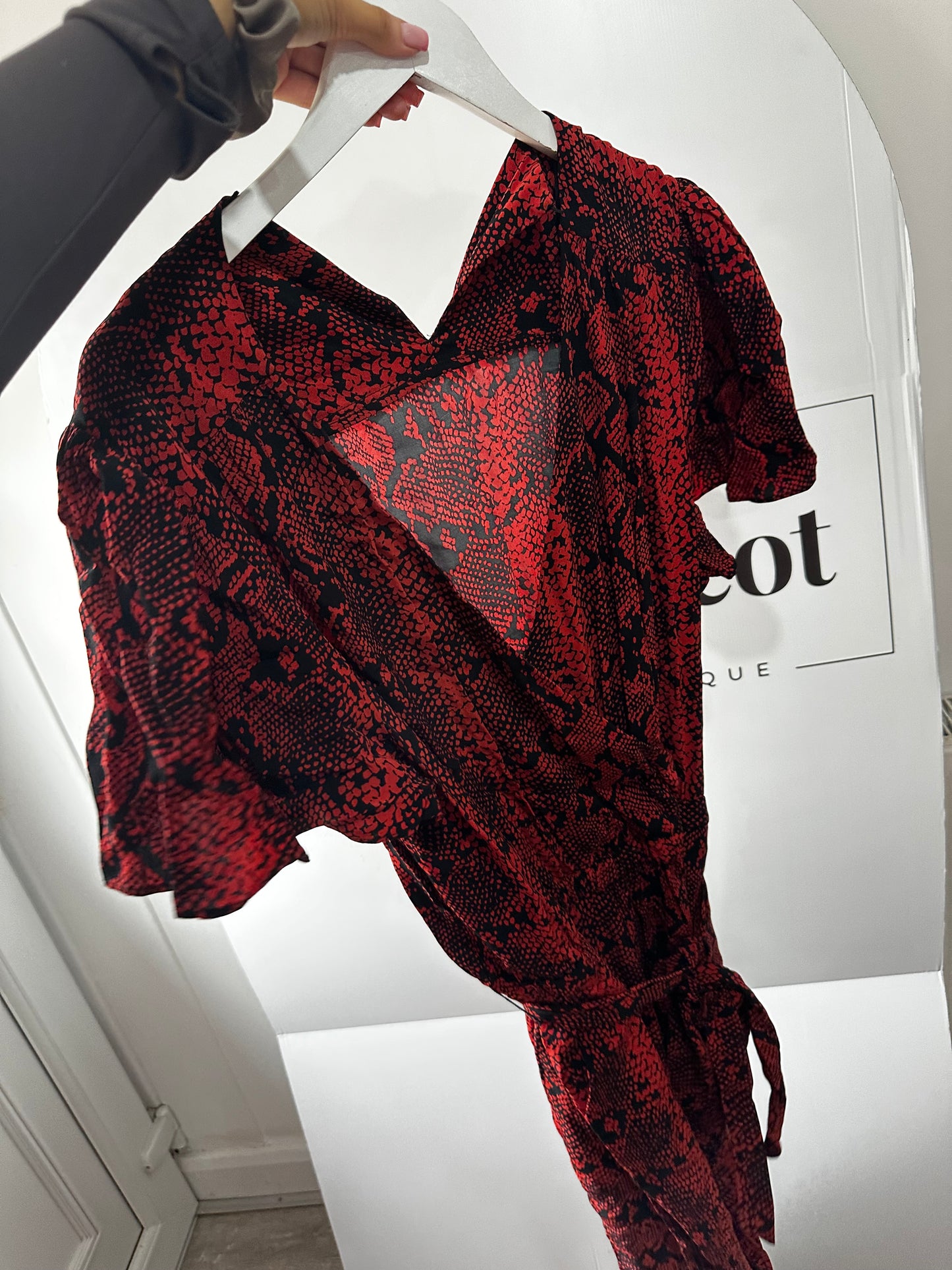 Red Somerset by Alice Temperley Jumpsuit, 18
