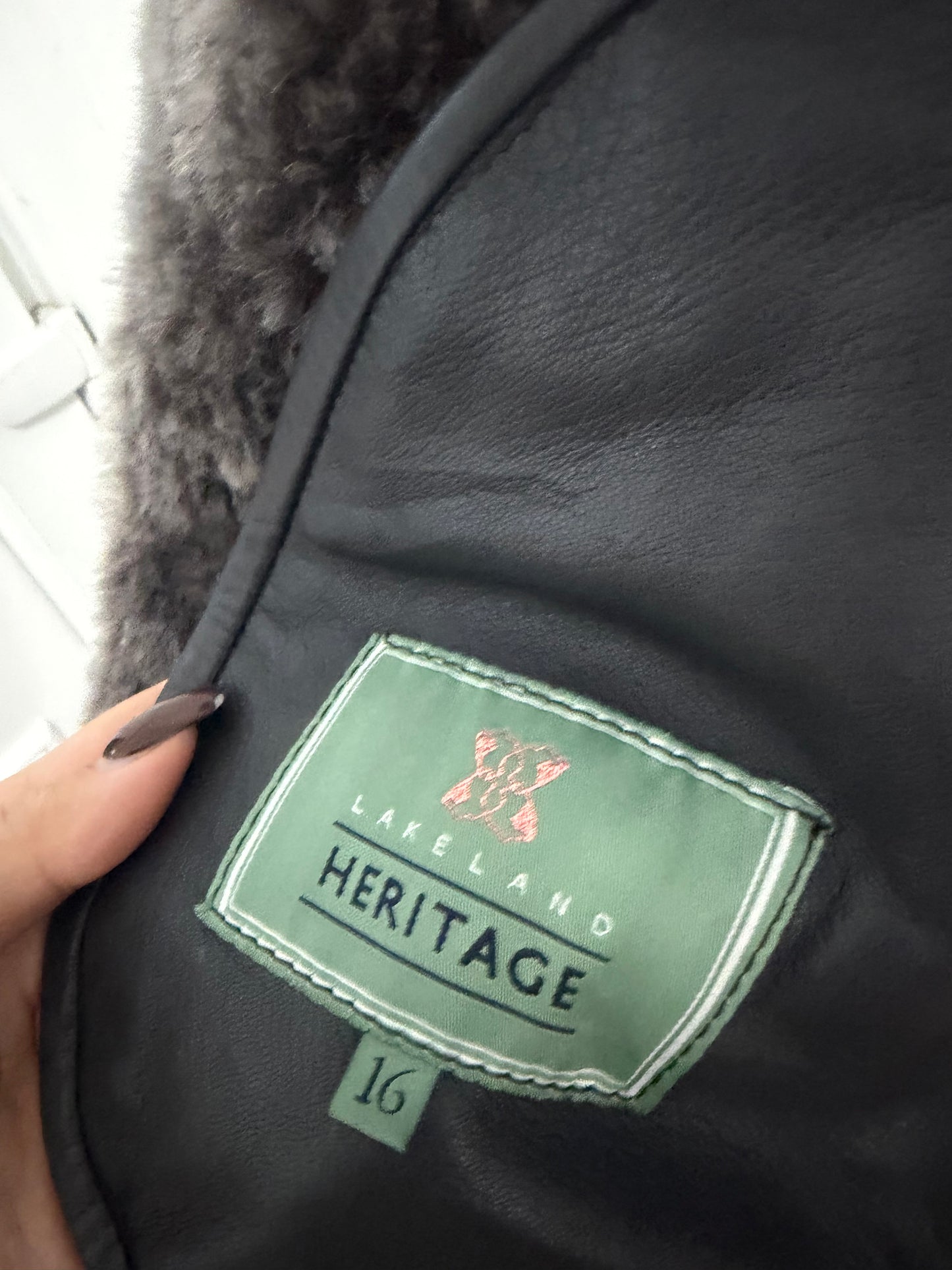 Grey Lakeland Heritage Coat, Size 16