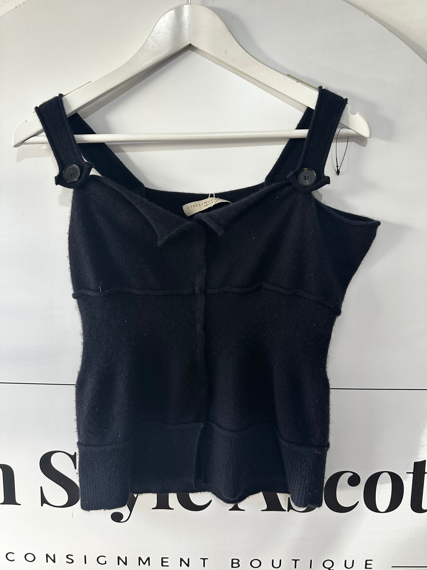 Navy Stella McCartney Top, Size S/M