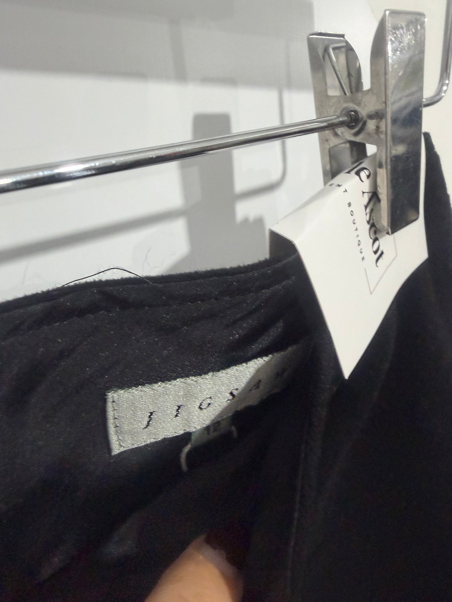 Black Jigsaw Skirt, 12