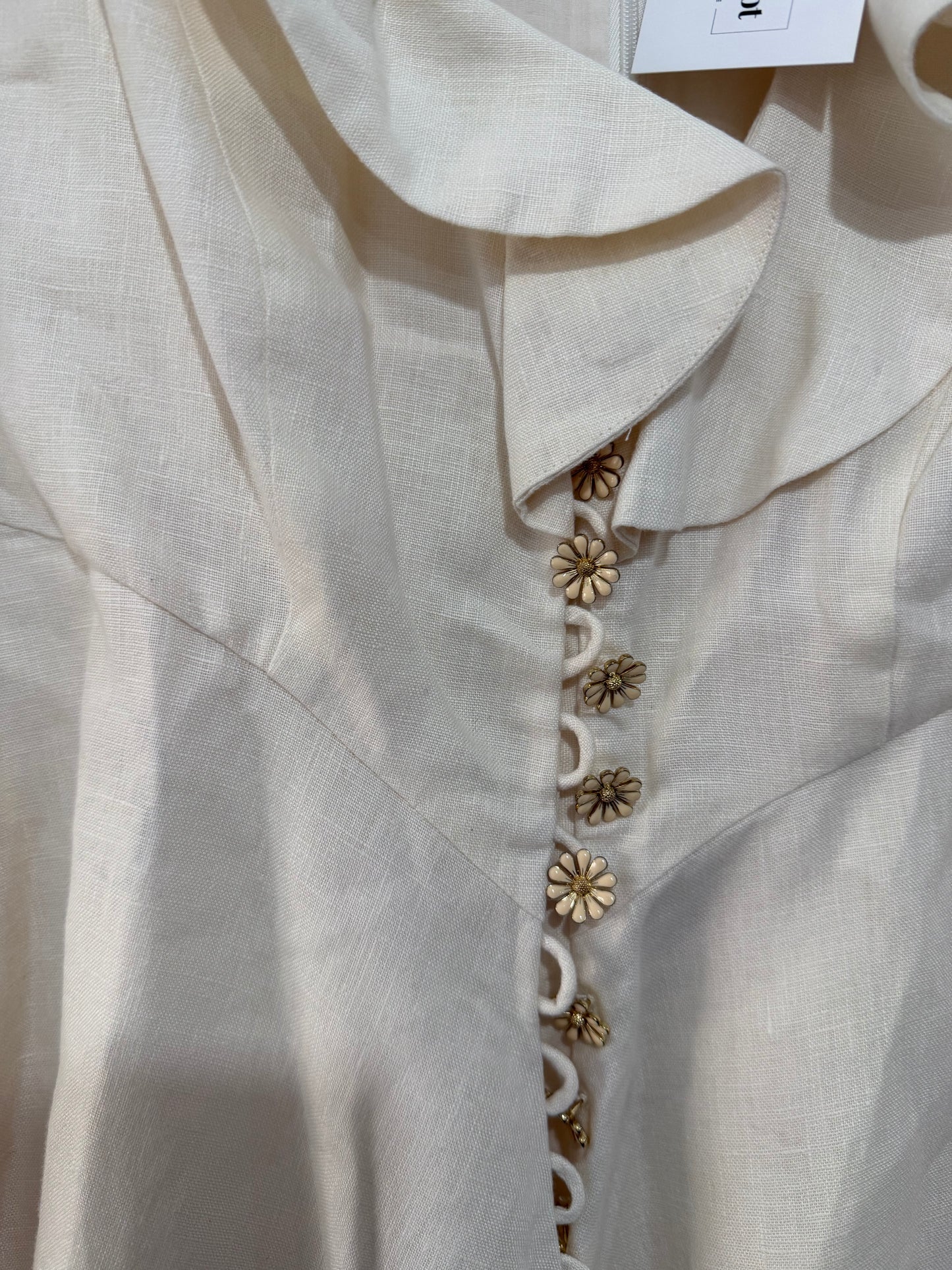 Pre-owned, Cream Zimmerman Dress, Size 12