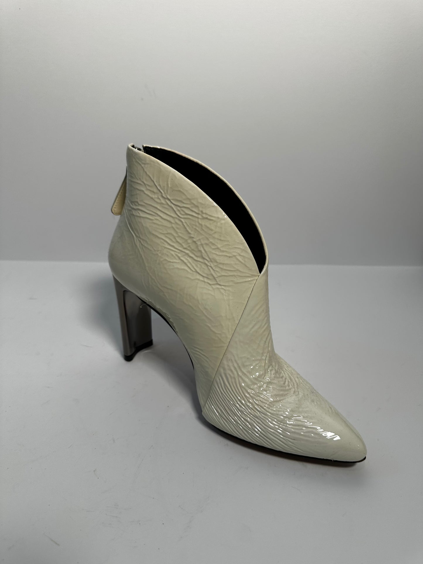 White Vicenza Heels, 5