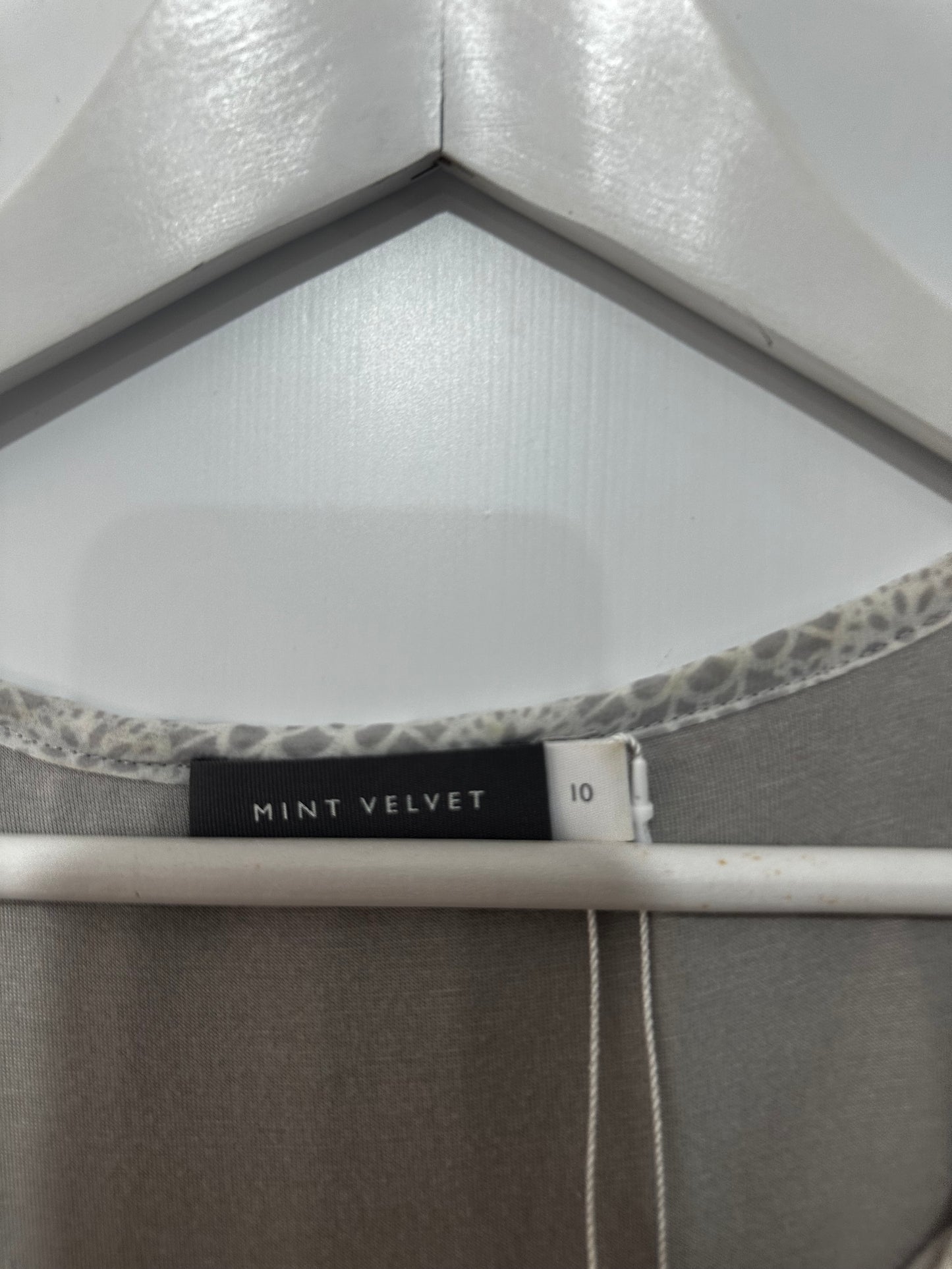 Grey Mint Velvet Dress, Size 10