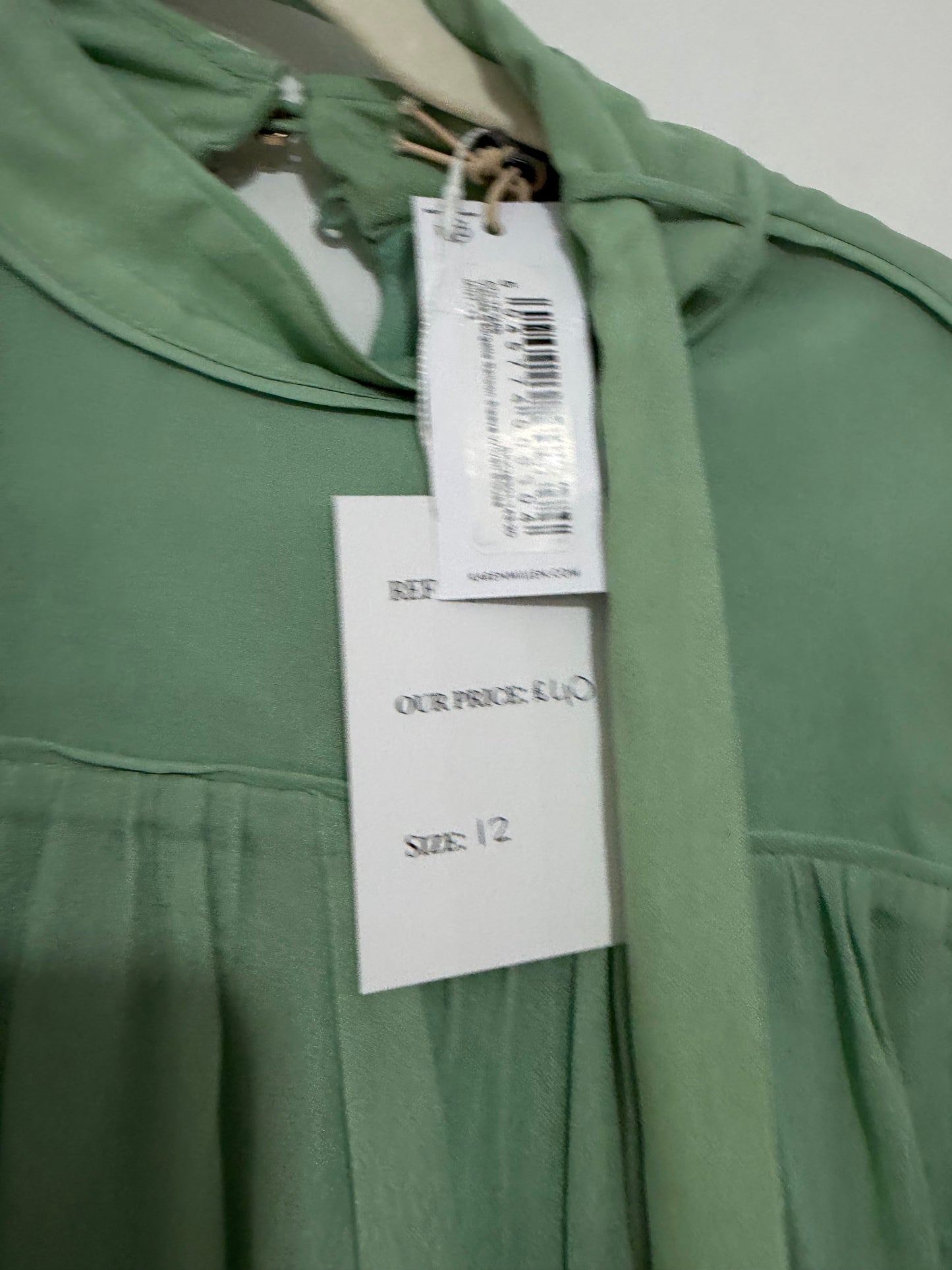 Preloved Mint BNWT Karen Millen Blouse, 12